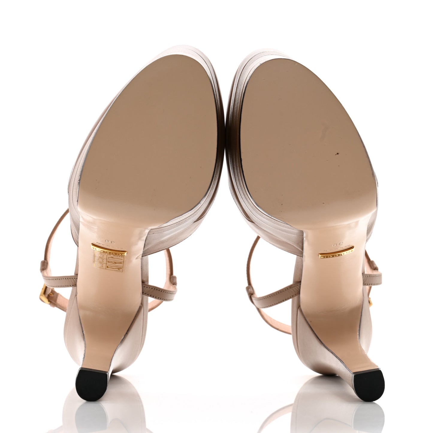 Malaga Kid Knotted Strap Crawford Platform Sandals 38 Skin Rose