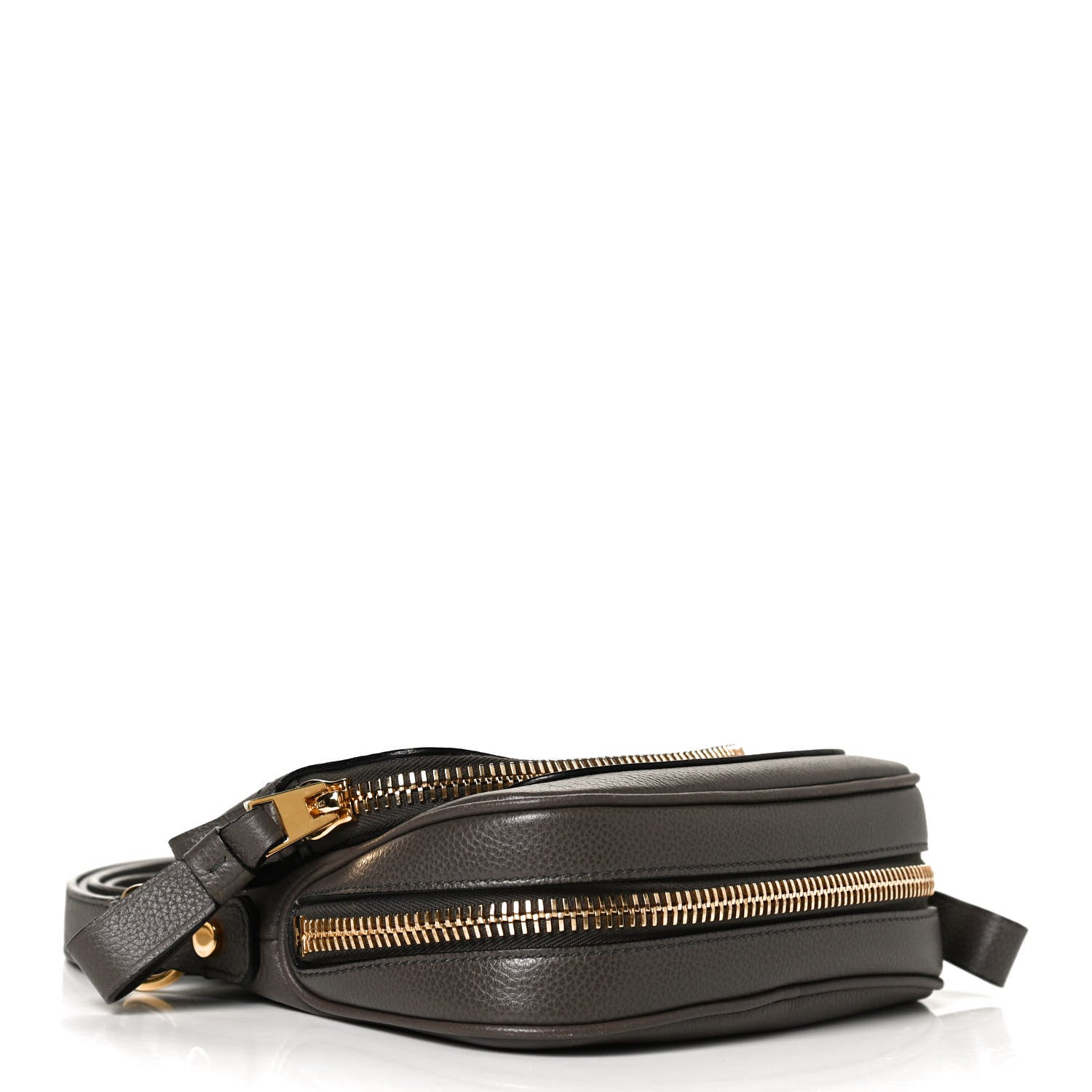 Tom Ford Calfskin Mini Jennifer Crossbody Bag Grey 4 of 12
