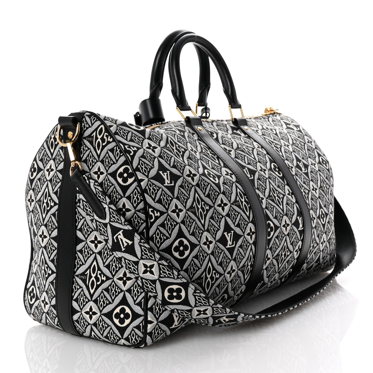 Jacquard Since 1854 Keepall Bandouliere 45 Grey