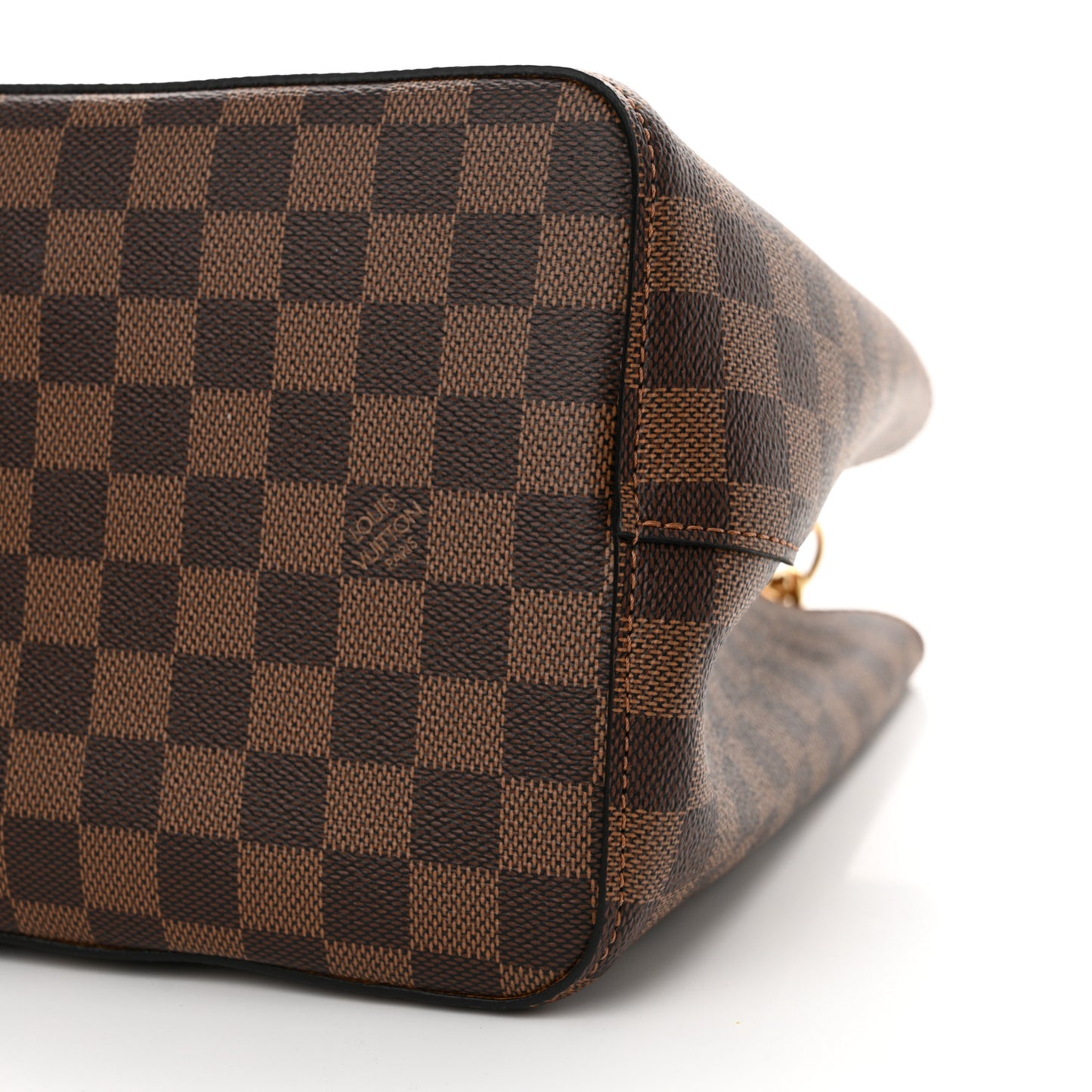 Damier Ebene Neonoe MM Safran