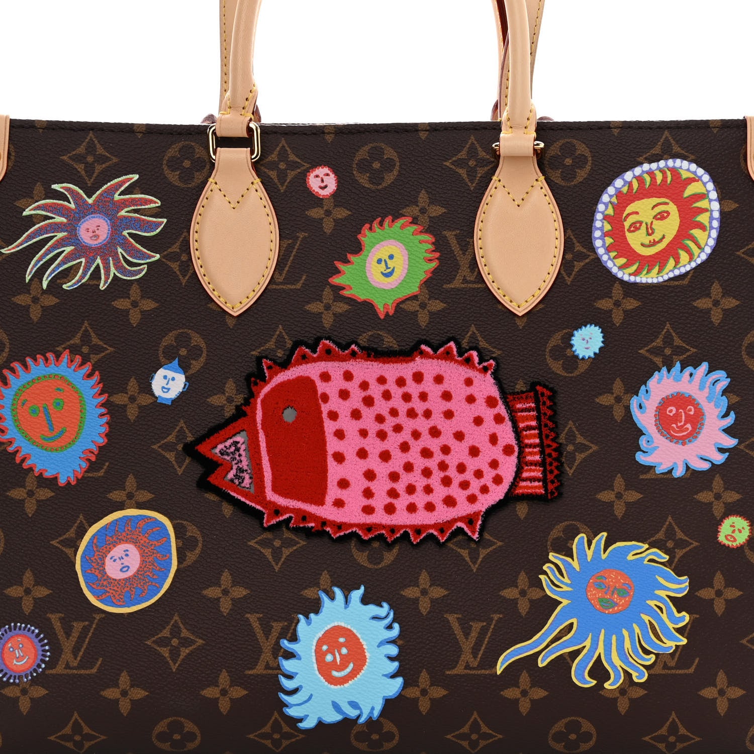 Louis Vuitton LV X YK Monogram Faces Onthego MM 7 of 9