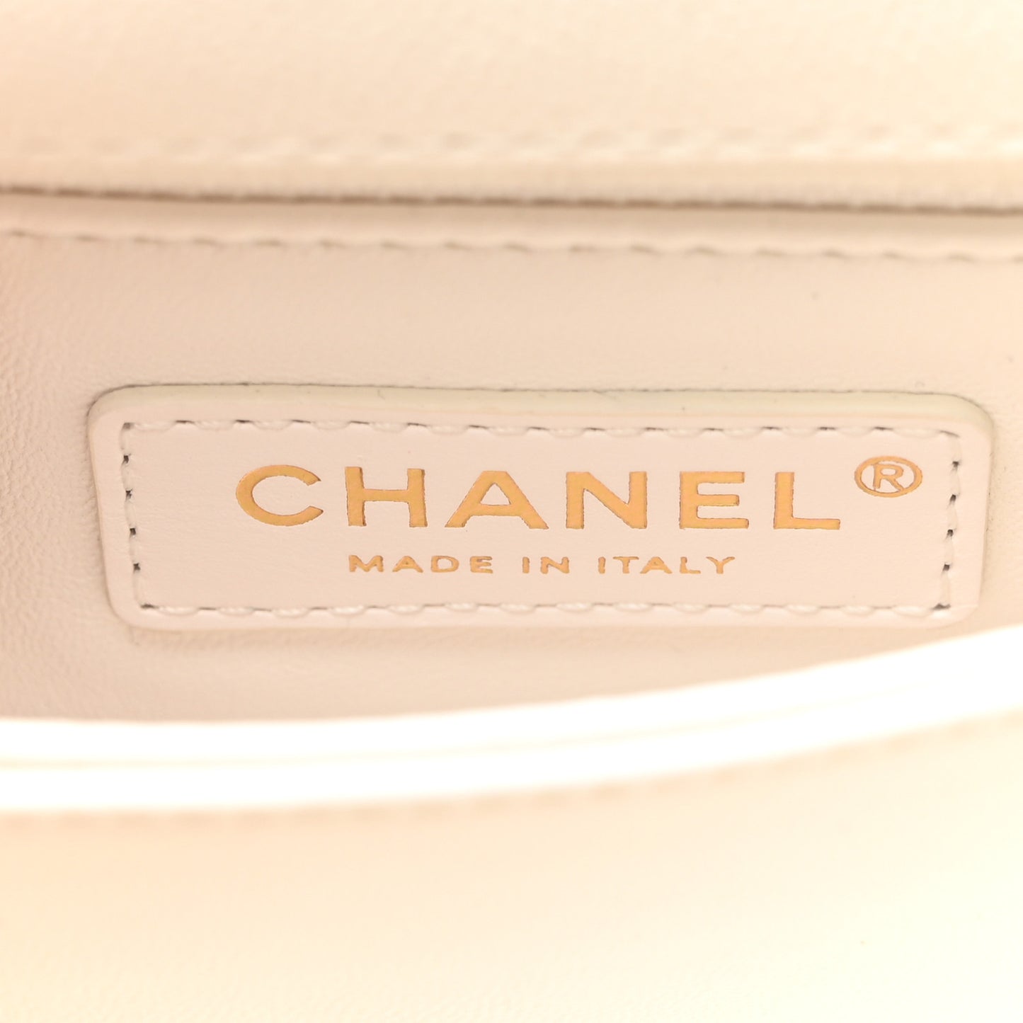 Caviar Quilted Mini Coco Handle Flap White