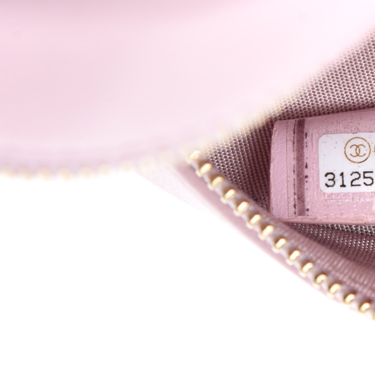 Calfskin Quilted Pearl Round Clutch With Chain Light Pink
