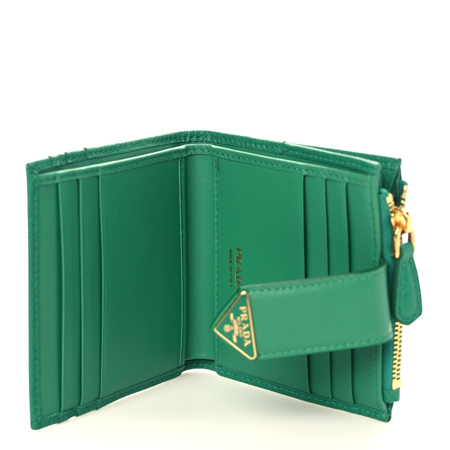 Saffiano Small Triangle Wallet Mango