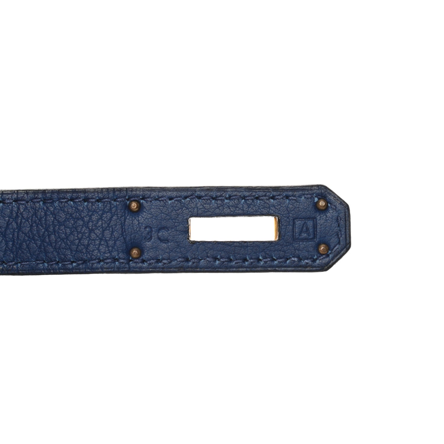 Hermes Taurillon Clemence Birkin 35 Bleu Brighton 7 of 21