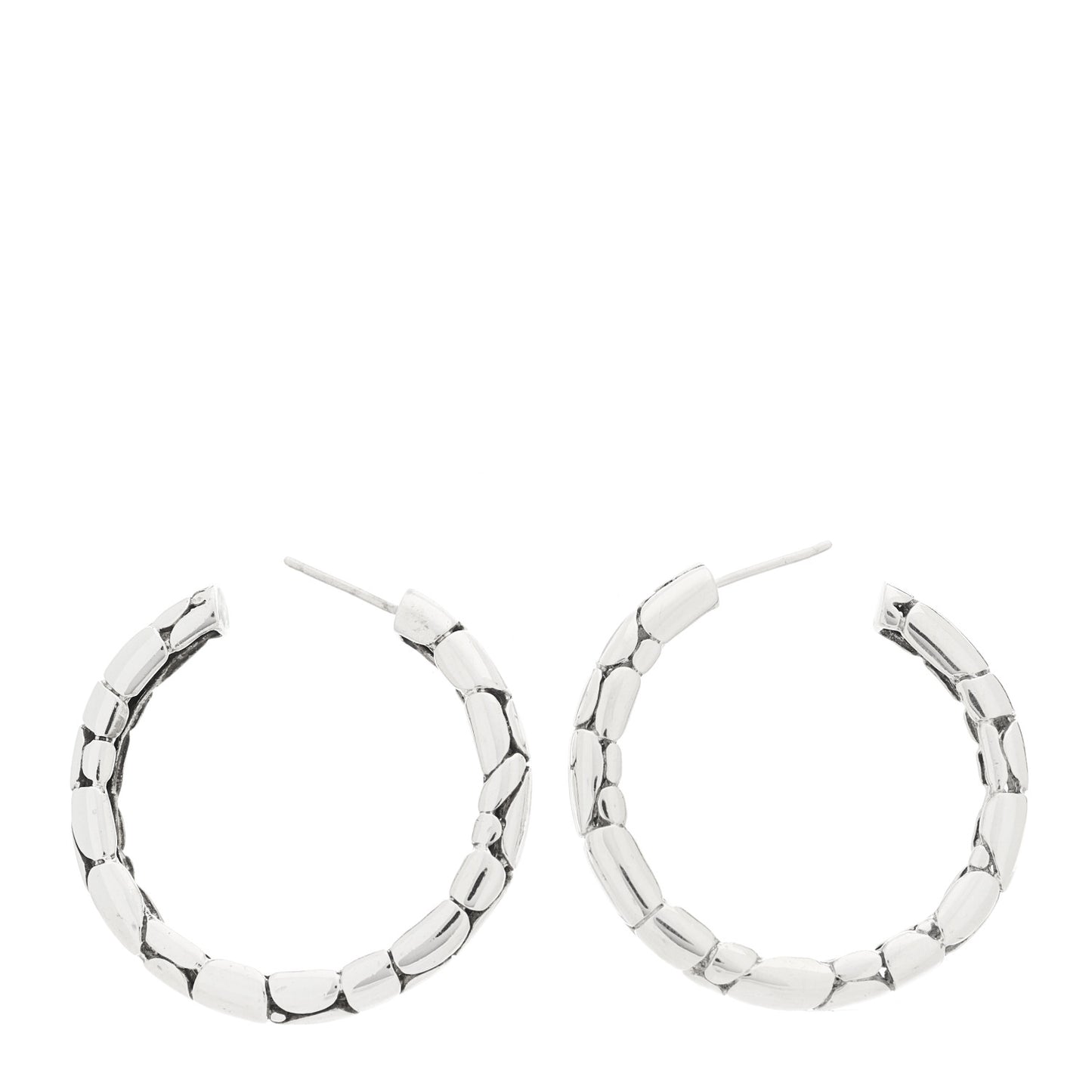 Sterling Silver Kali Hoop Earrings