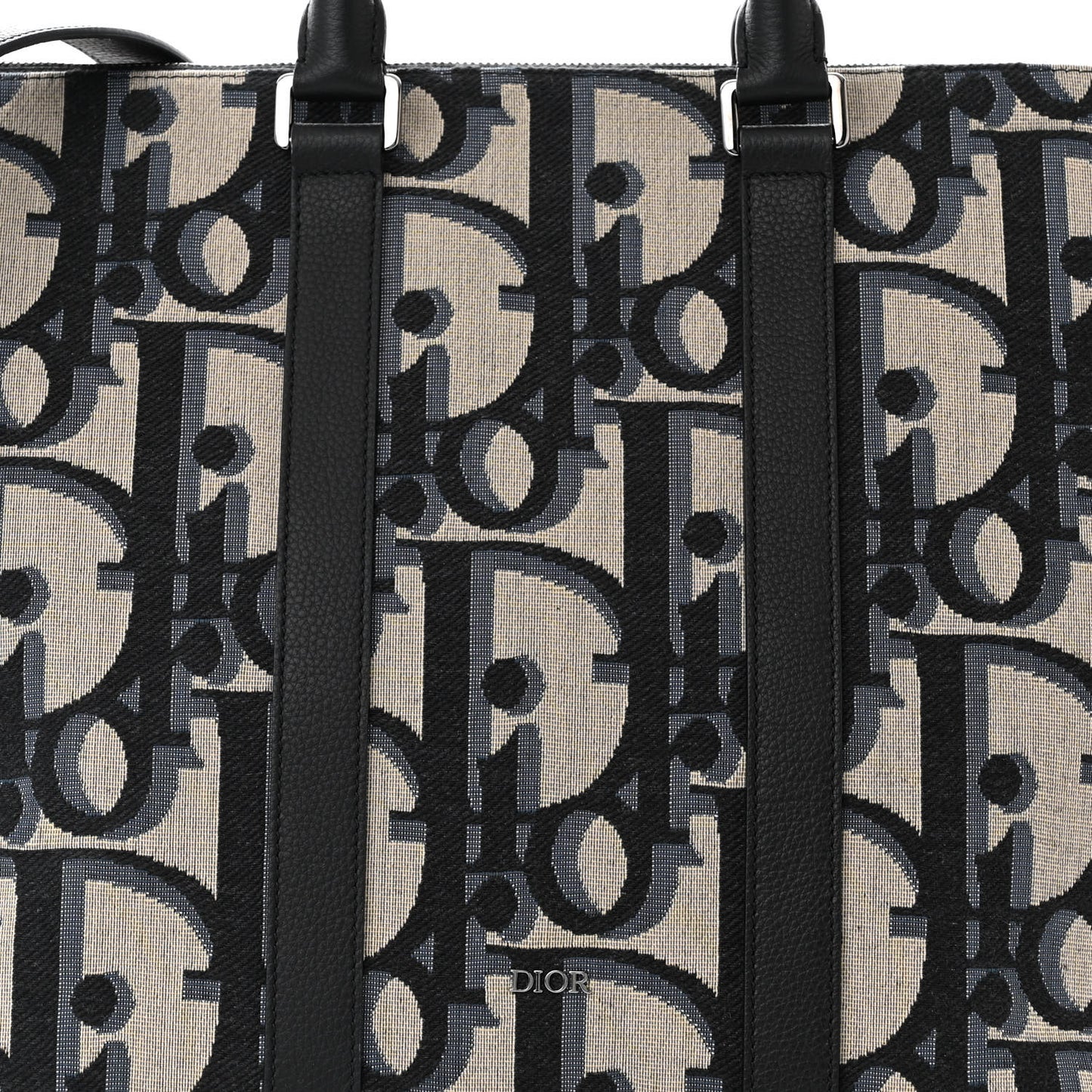 Maxi Oblique Jacquard Weekender 40 Beige Black