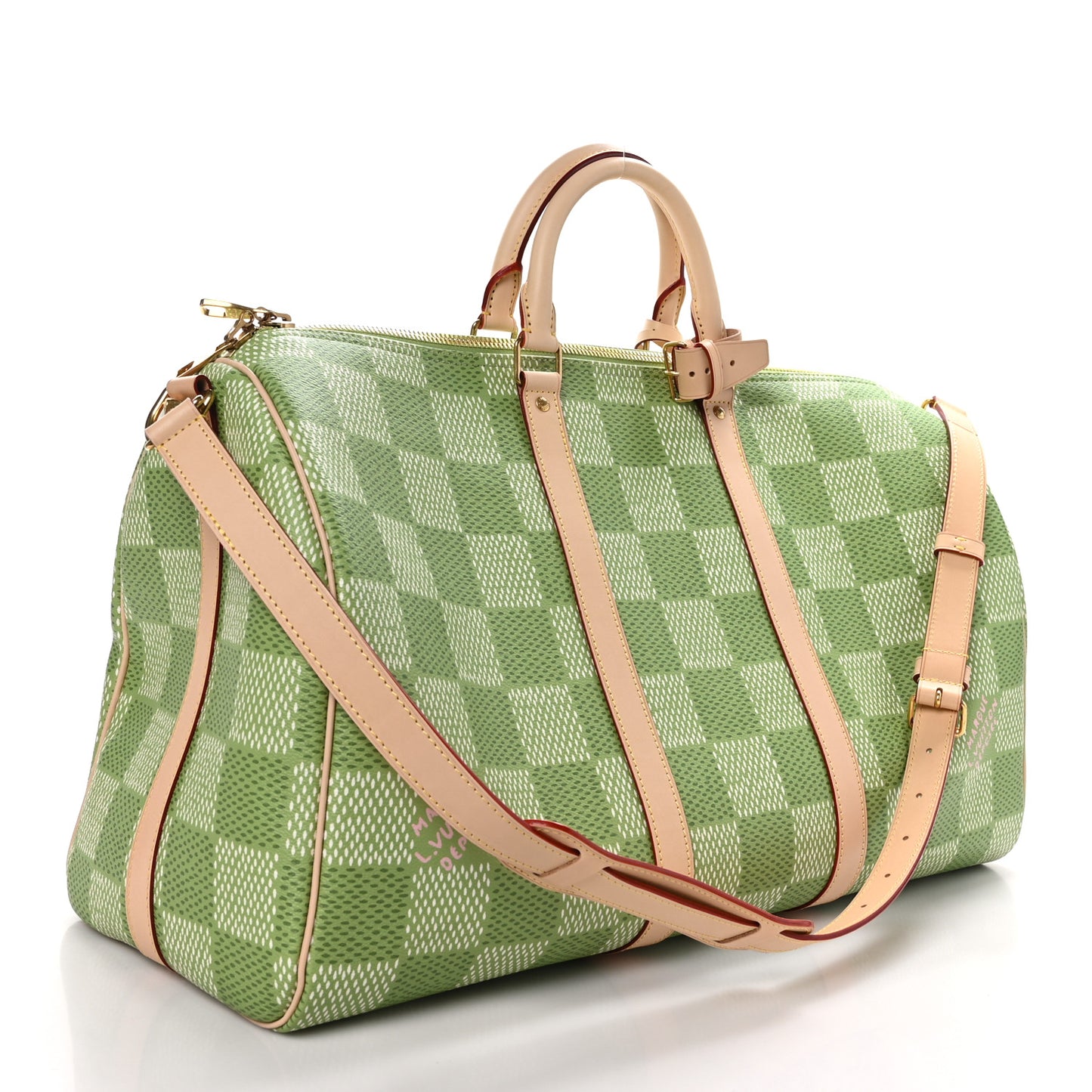 Damier Golf Keepall Bandouliere 50 Green