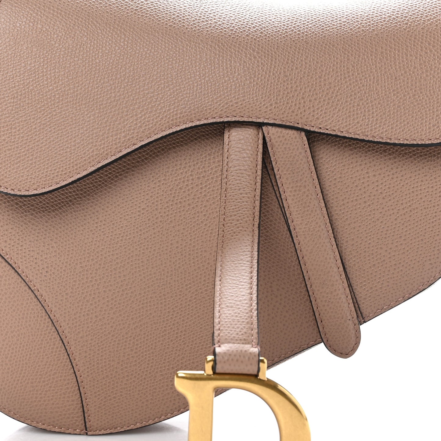 Grained Calfskin Saddle Bag Fard