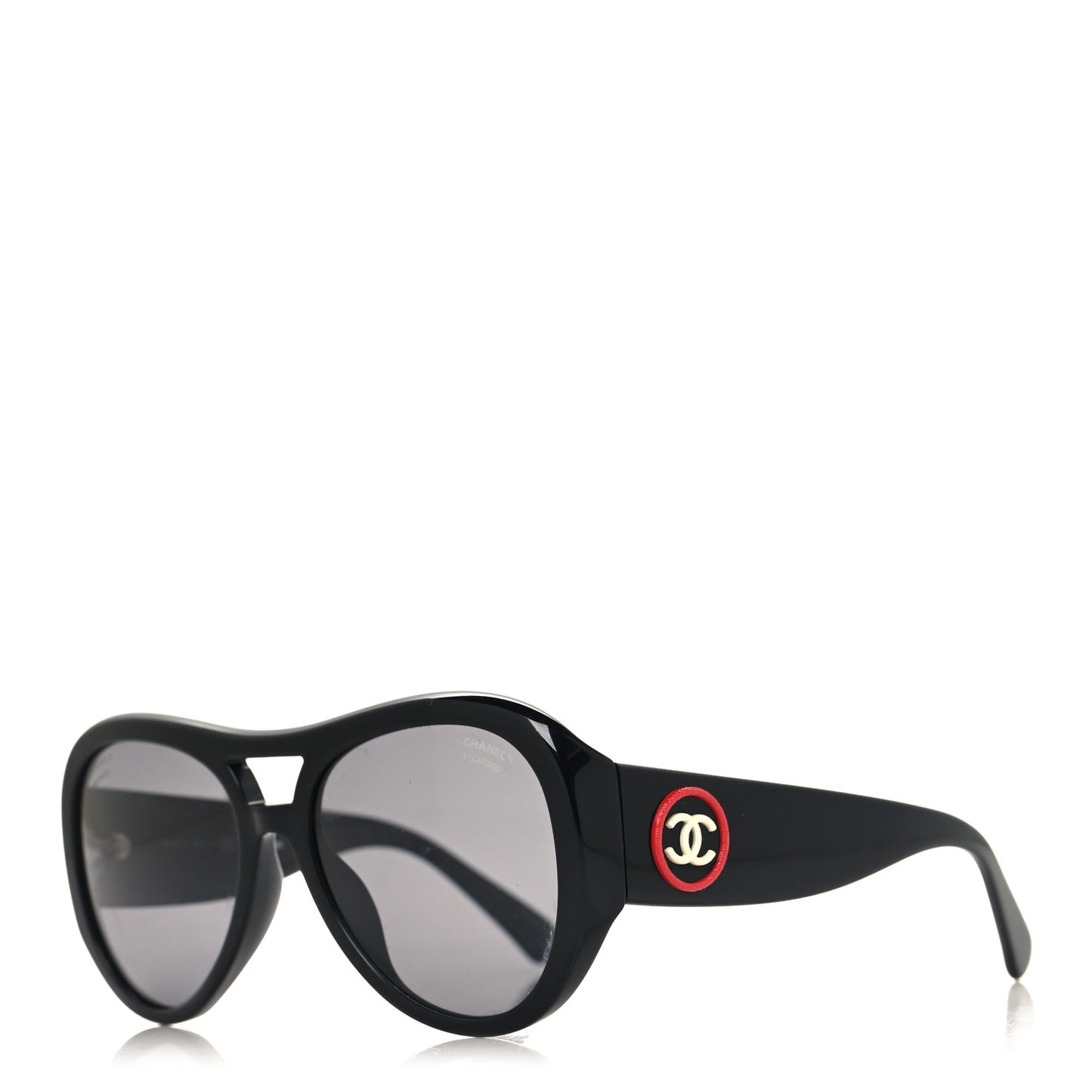 Acetate CC Pilot Sunglasses 5508 Black