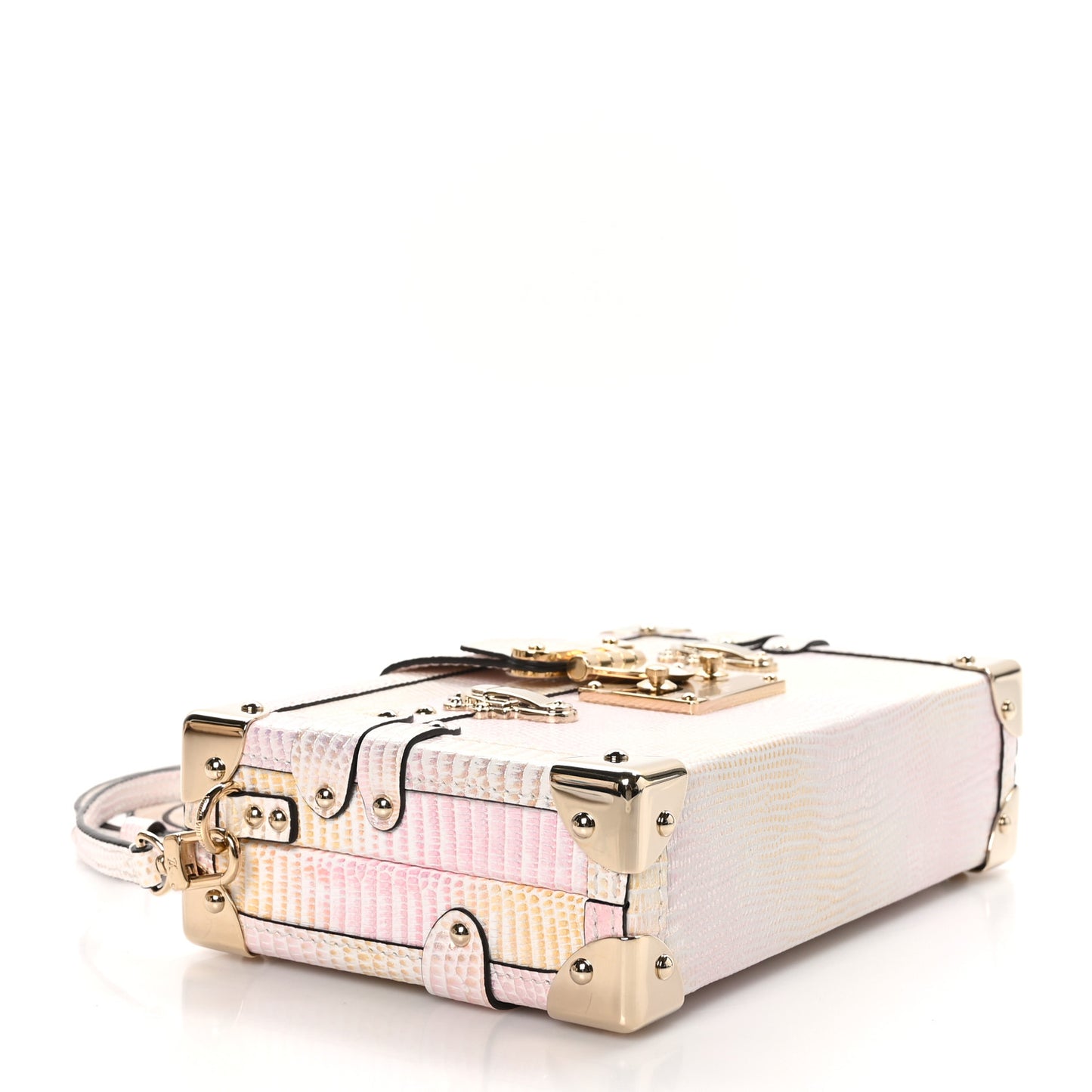 Lizard Petite Malle Pastel Mirage