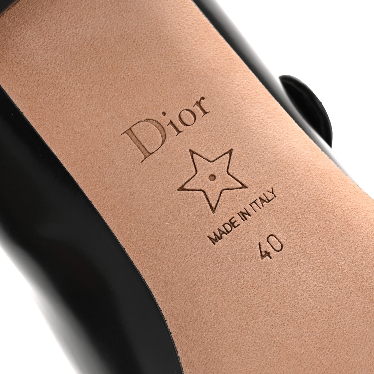 Brushed Calfskin Uniform 30mm Pumps 40 Black