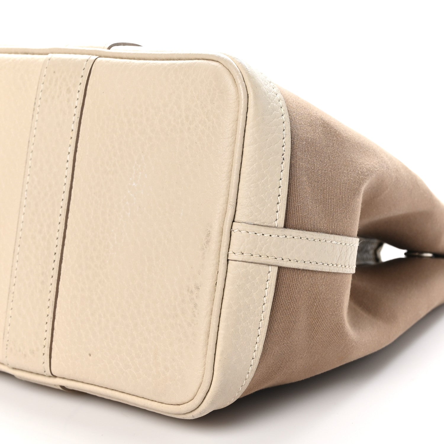 Hermes Toile Negonda Garden Party 30 TPM Tote Craie Etoupe 10 of 10