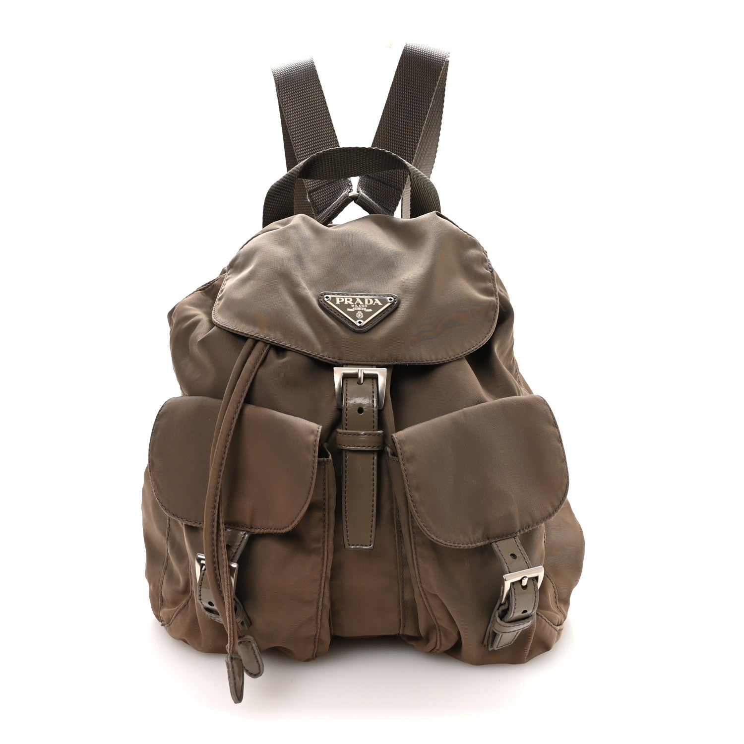 Prada Tessuto Nylon Vela Small Backpack Green 1864240 – FASHIONPHILE