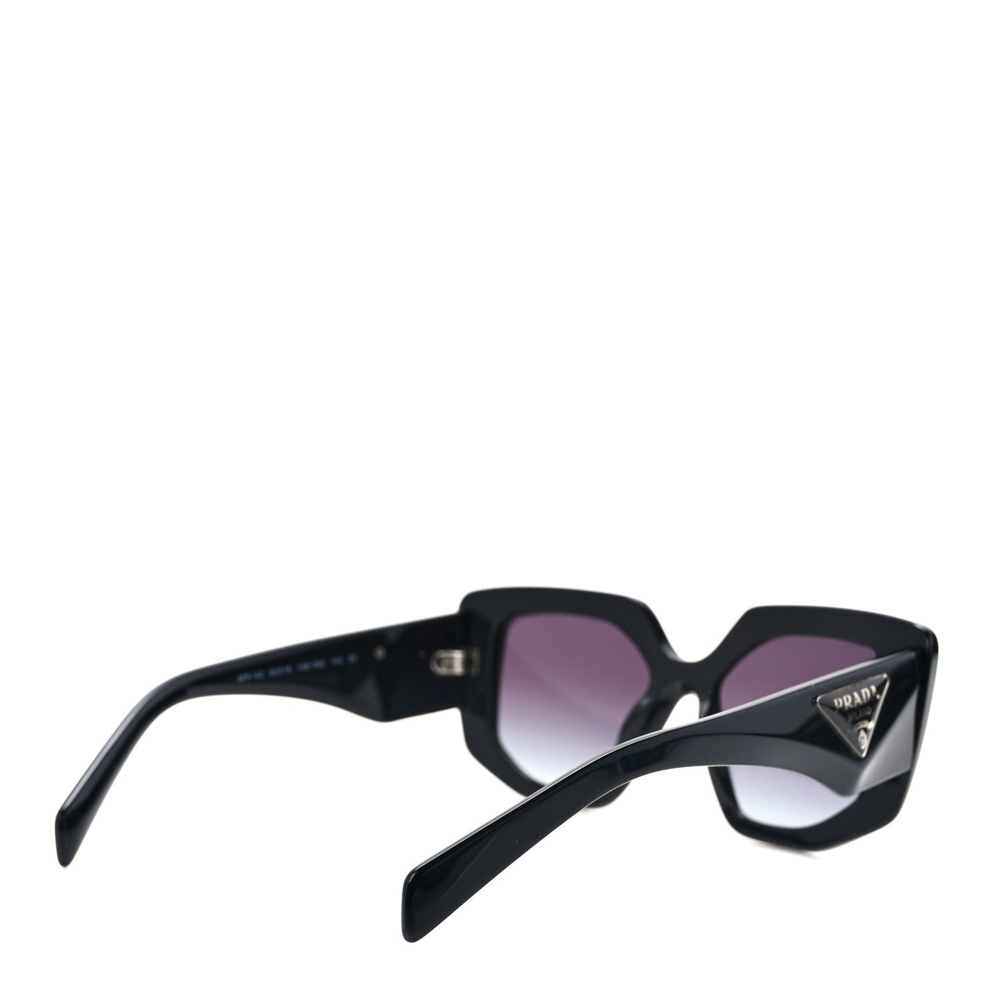 Acetate Symbole Sunglasses SPR 14Z Black
