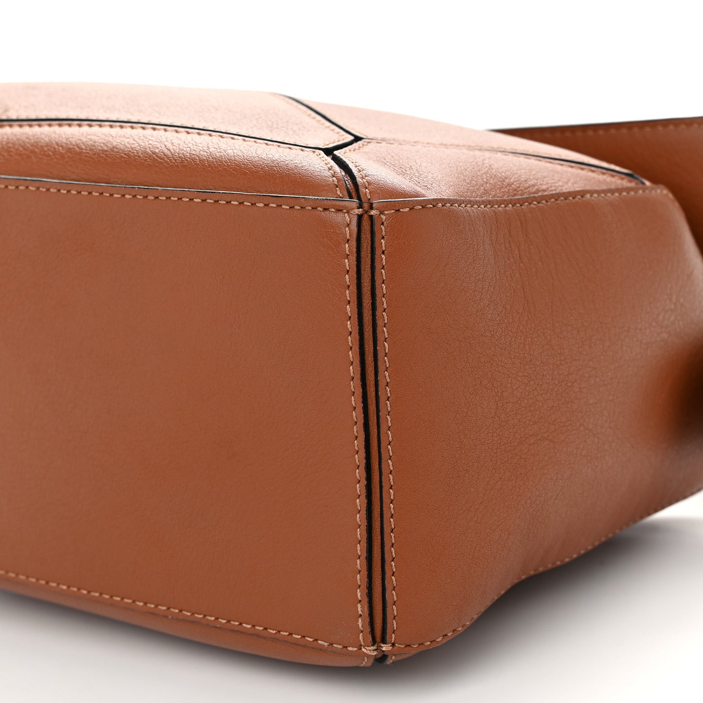 Calfskin Small Puzzle Bag Tan