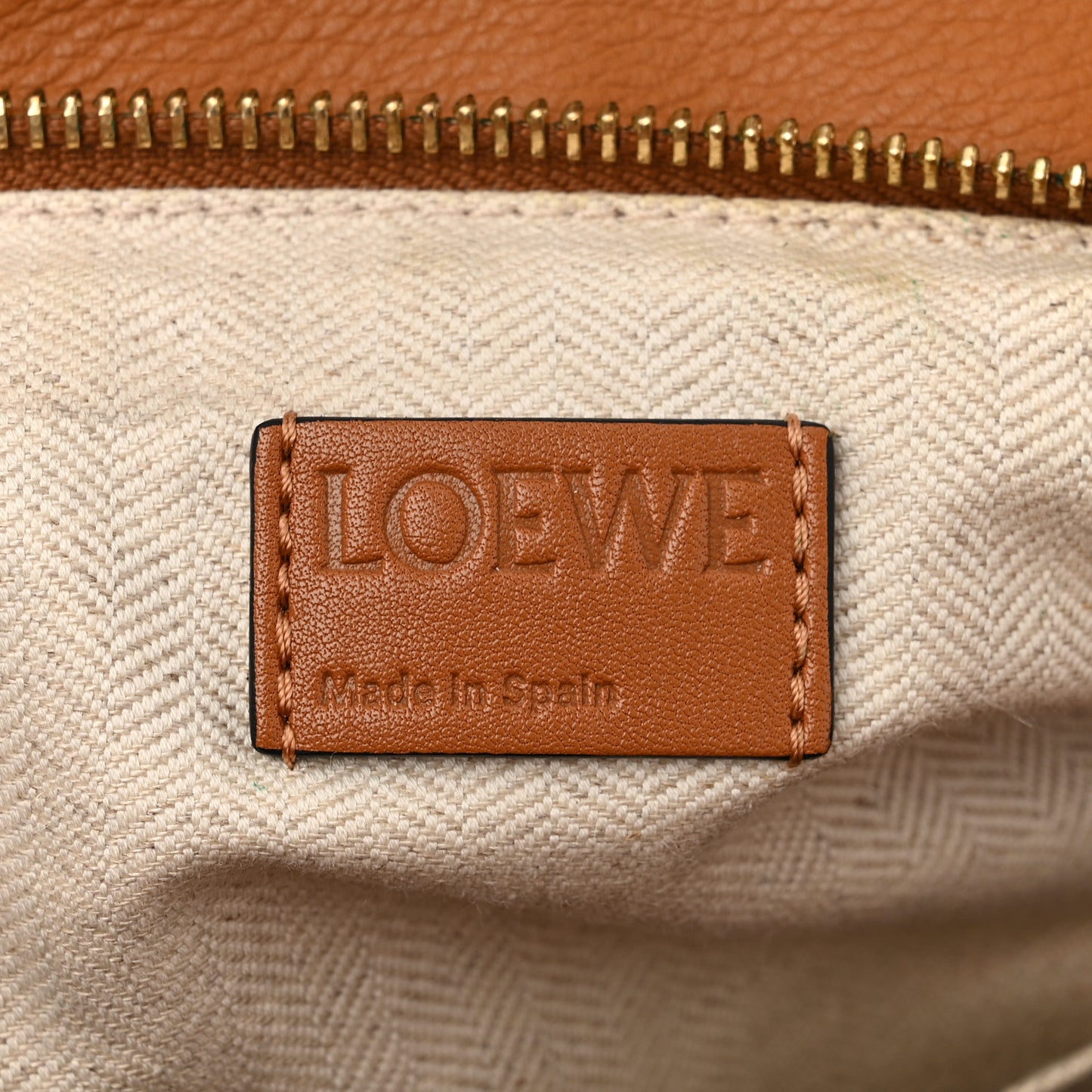 Calfskin Medium Puzzle Bag Light Caramel
