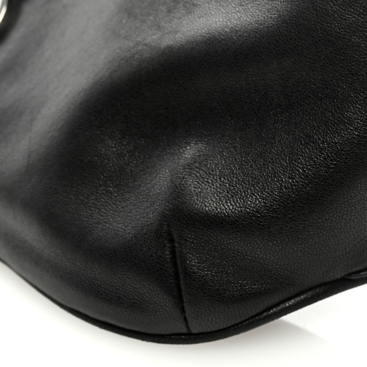 Saint Laurent Calfskin Monogram Belt Bag Black 8 of 8