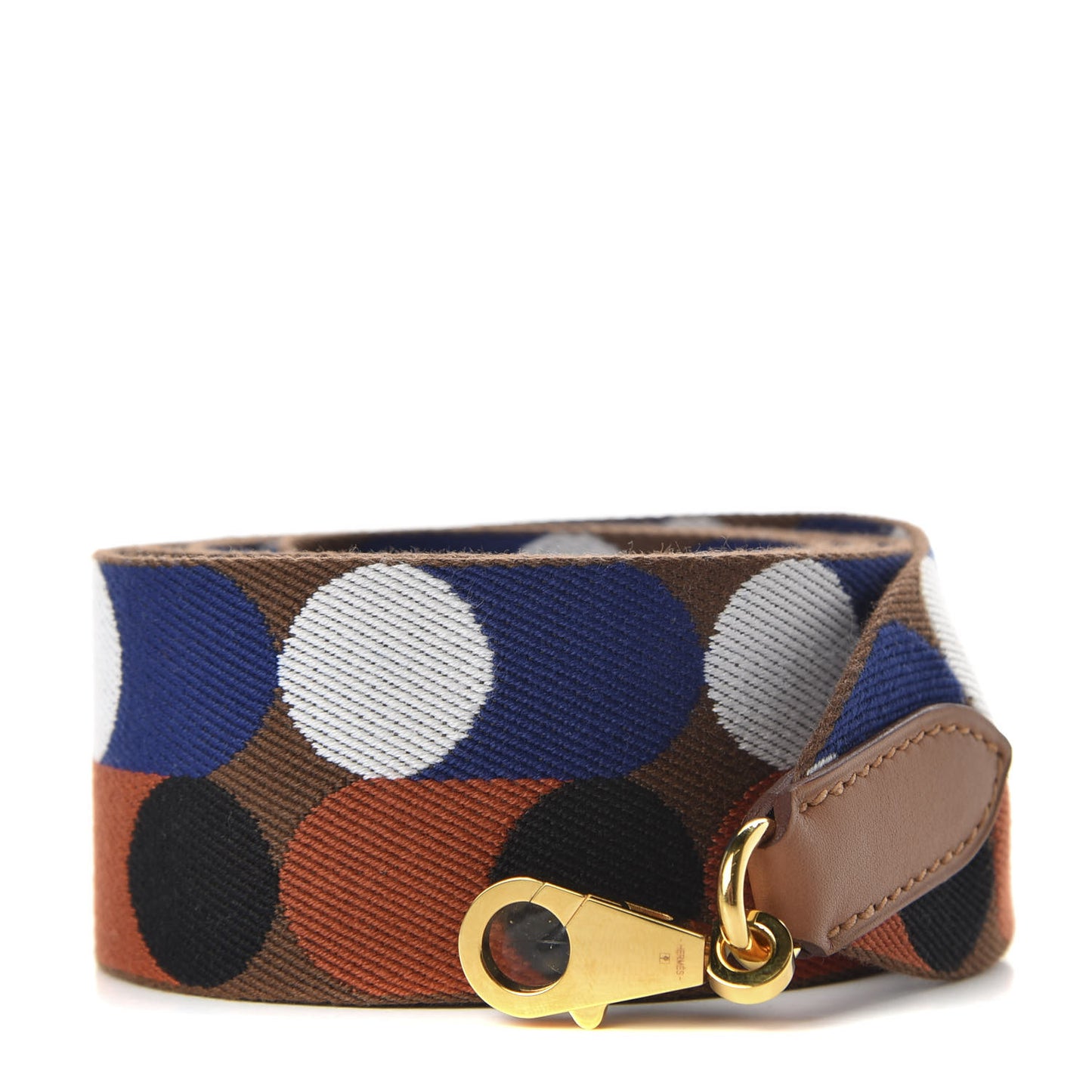 Toile Swift 50mm Sangle Flipperball Shoulder Strap Noisette Cuivre Gold