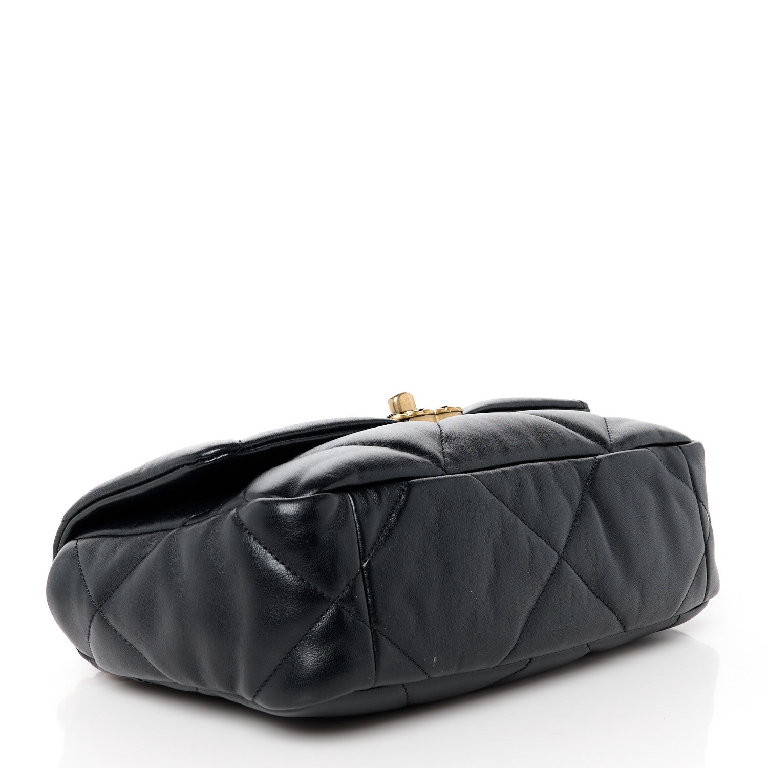 Chanel Lambskin Quilted Medium Chanel 19 Flap Black 4 of 10