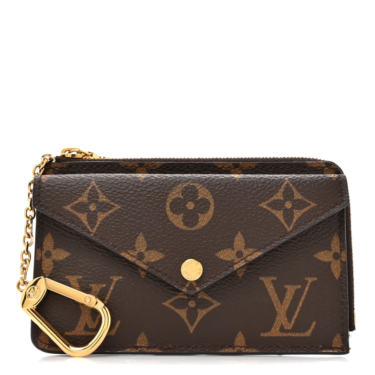 Louis Vuitton Monogram Recto Verso Card Holder Black 1838427