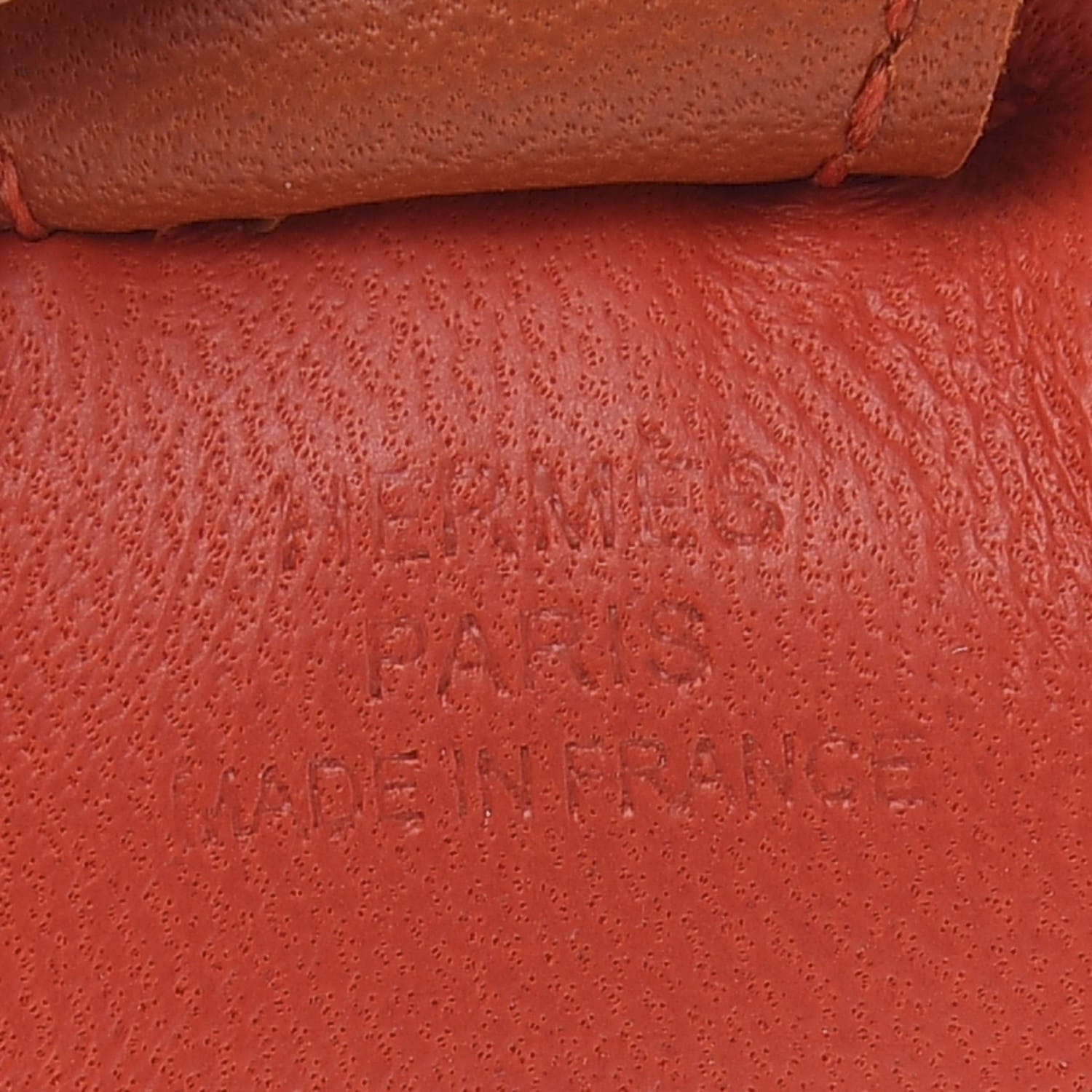 Hermes Milo Lambskin Grigri Rodeo Horse Bag Charm PM Capucine Celeste Cornaline 3 of 5