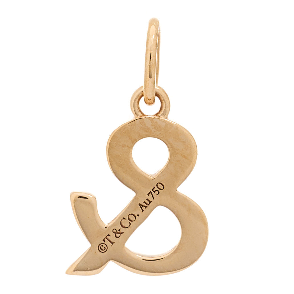 18K Rose Gold Ampersand Pendant