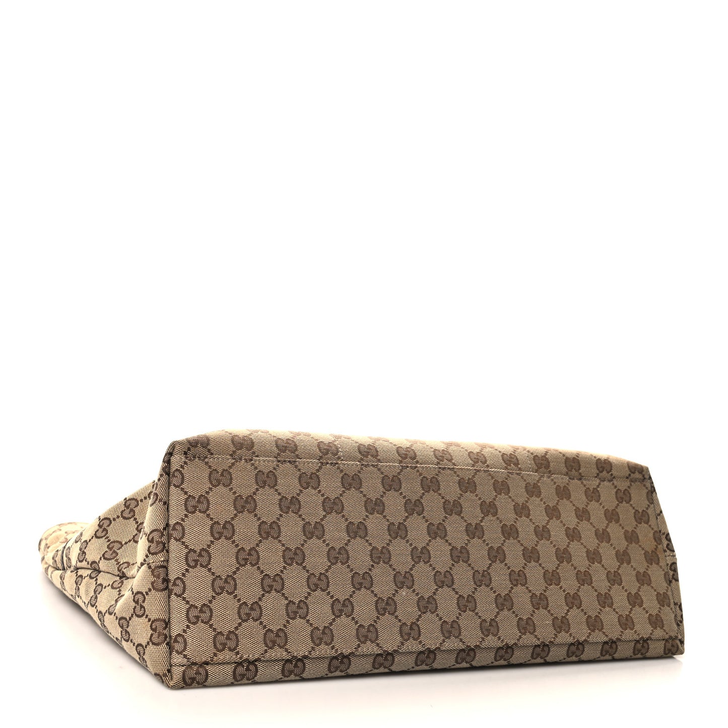 Monogram Web Large Diaper Tote Brown