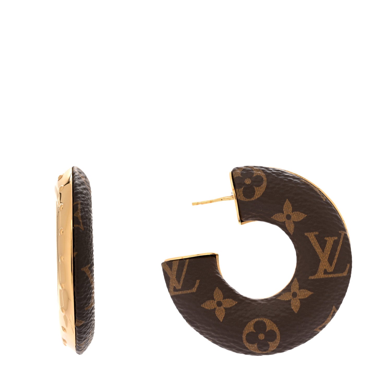 Monogram Wild Mini Hoop Earrings