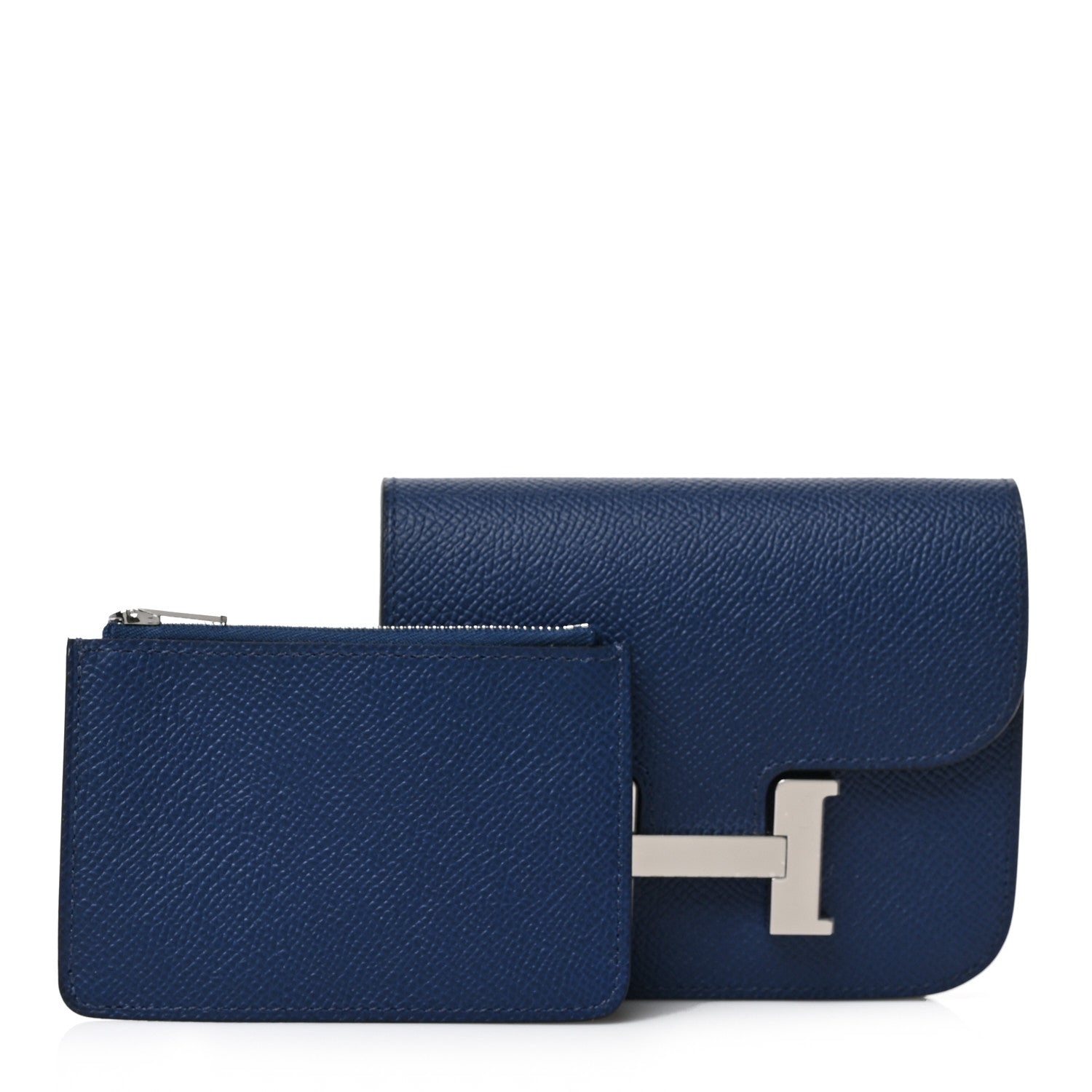 Hermes Epsom Constance Slim Wallet Bleu Saphir 1 of 7