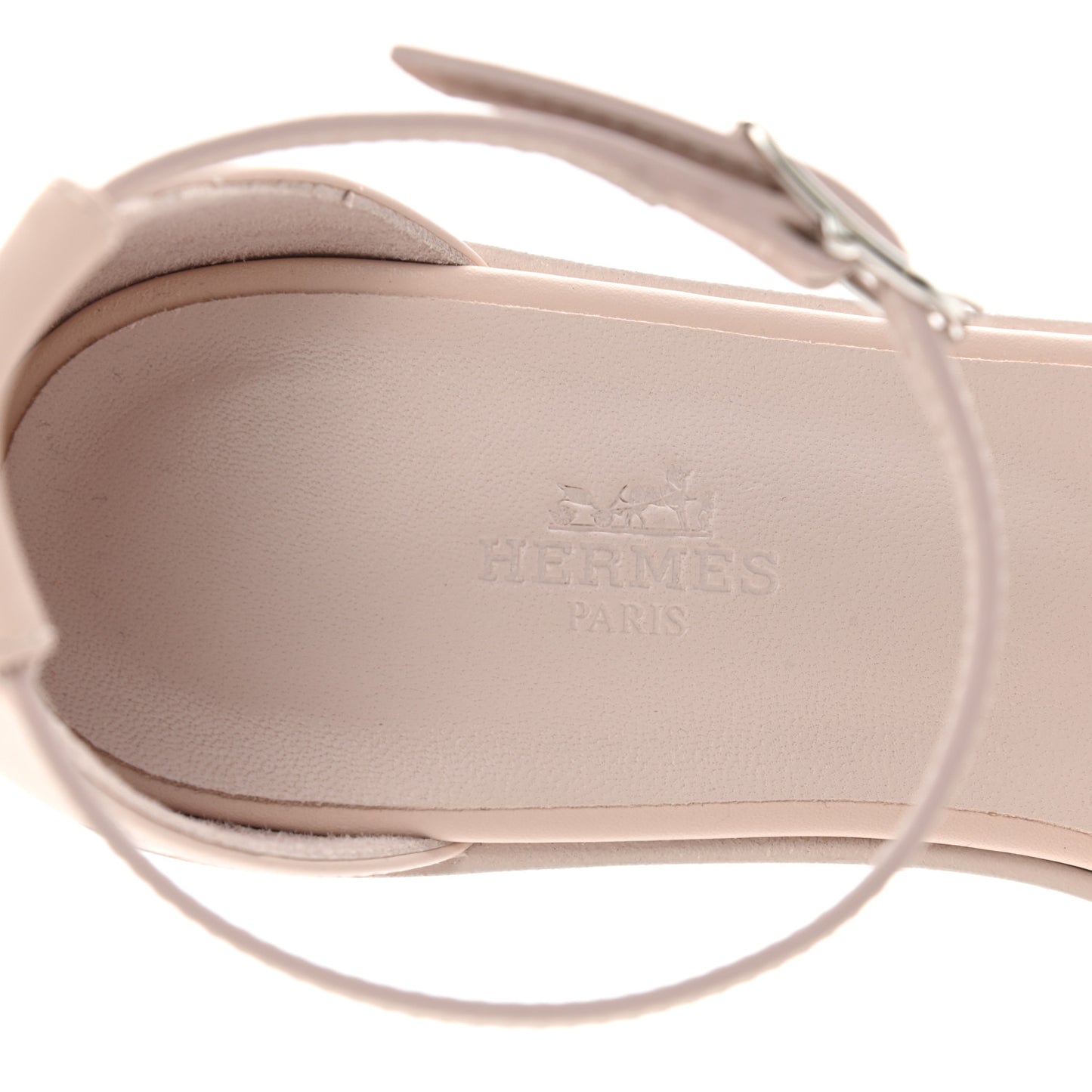 Calfskin Santorini Sandals 38 Rose Petale