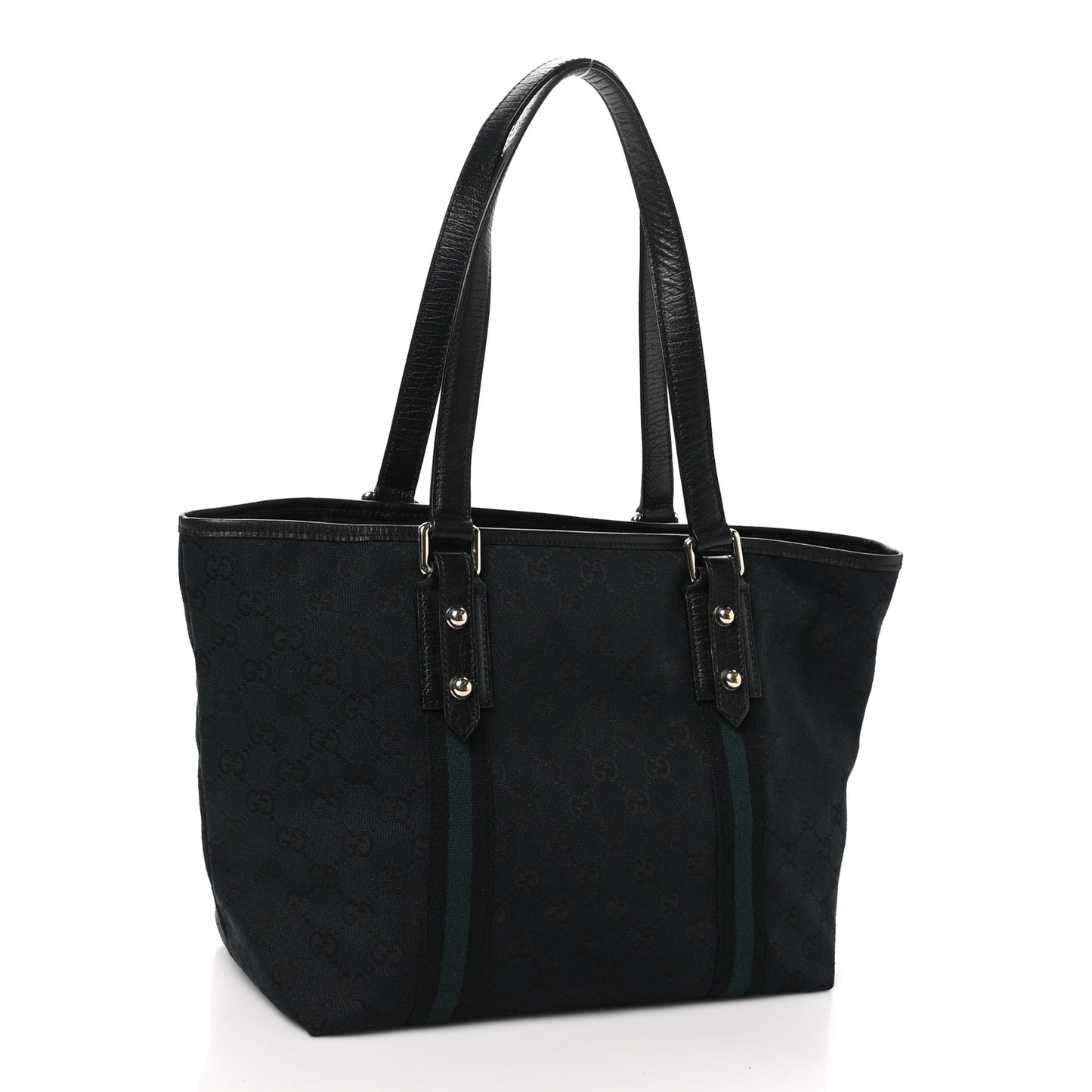 Denim Monogram Medium Jolicoeur Tote Black