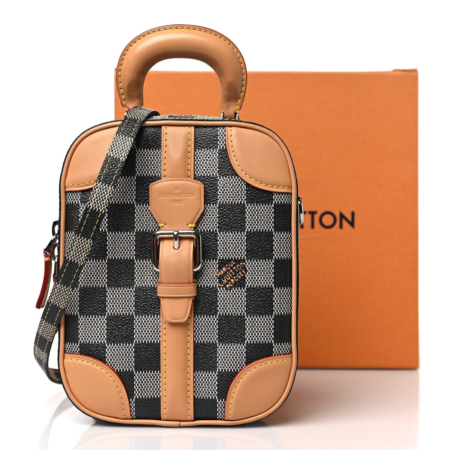 Damier Colors Valisette Verticale