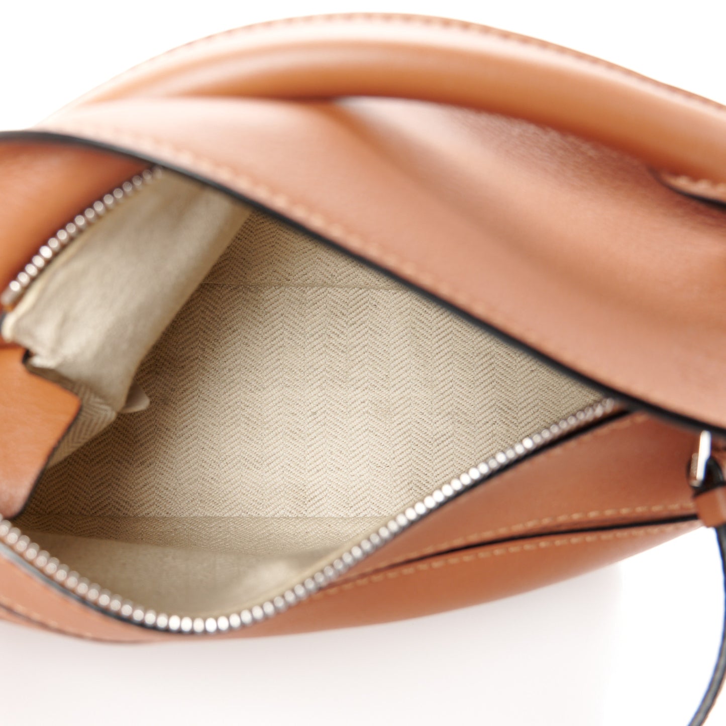 Calfskin Mini Puzzle Bag Tan