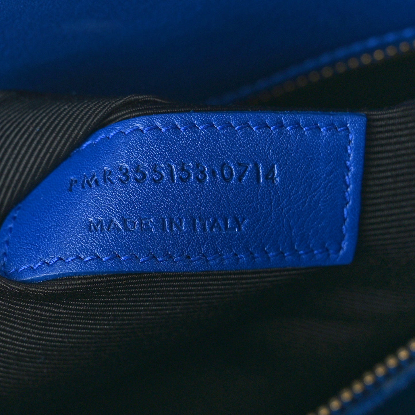 Calfskin Small Sac De Jour Blue Majorelle
