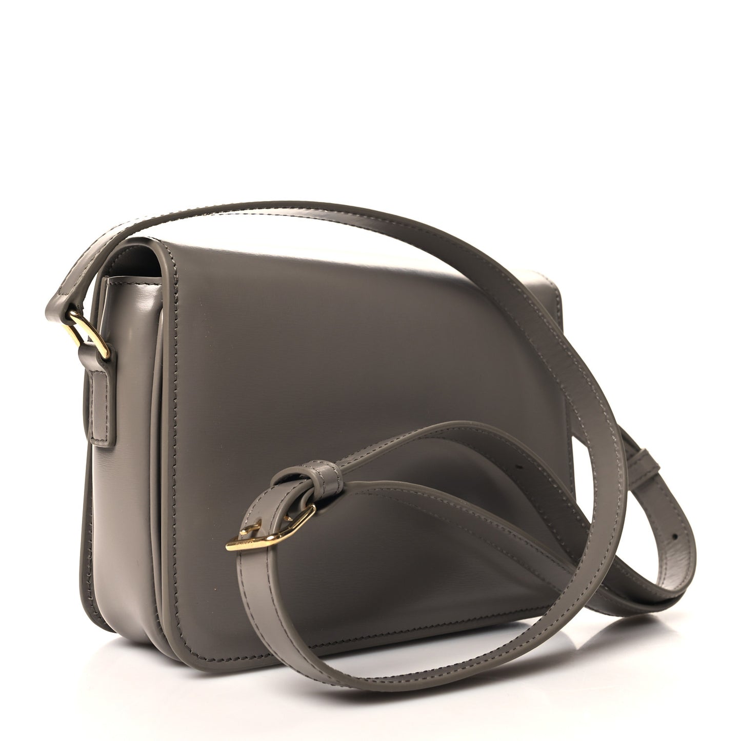Shiny Calfskin Teen Triomphe Pebble