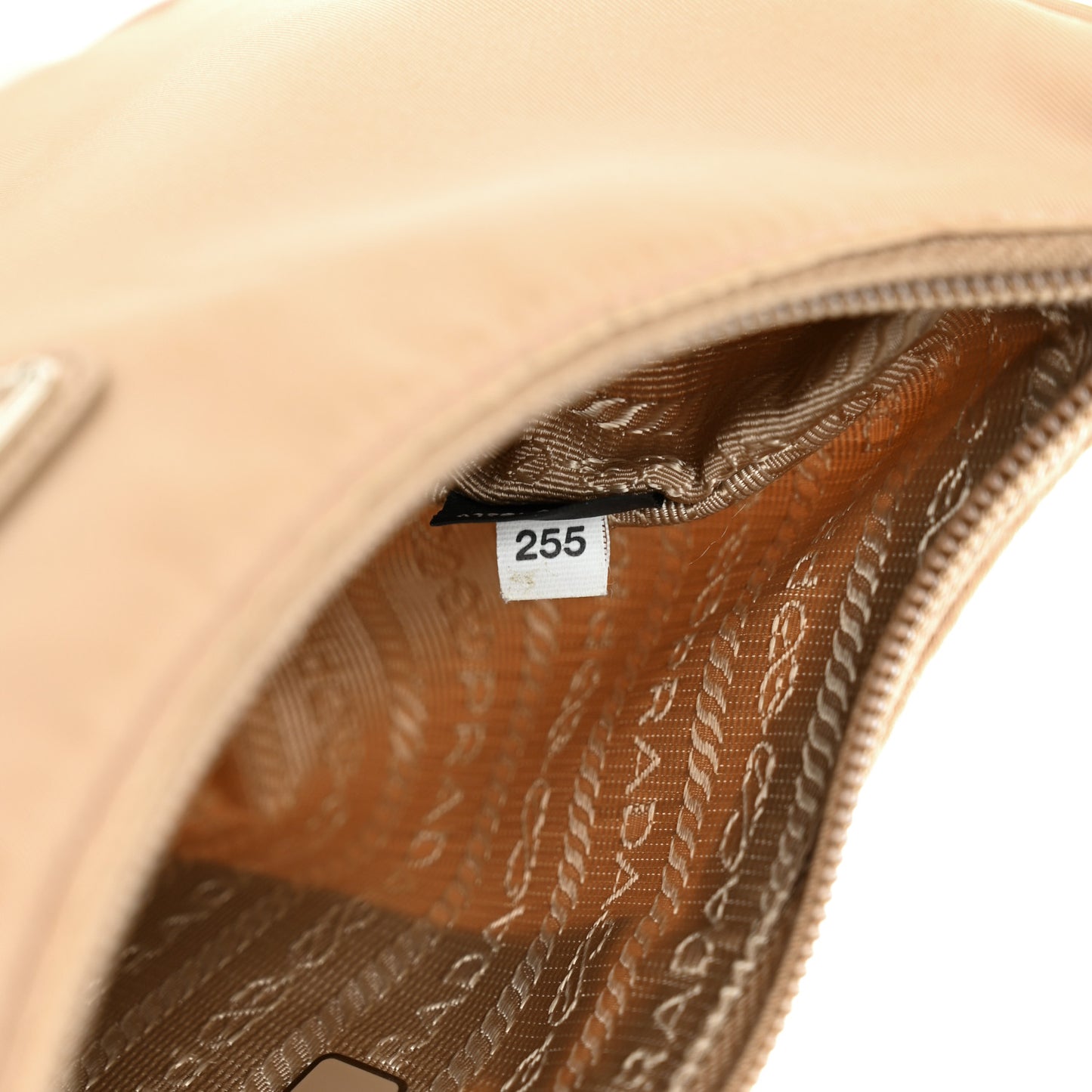 Re-Nylon Saffiano Mini Re-Edition 2000 Bag Deserto