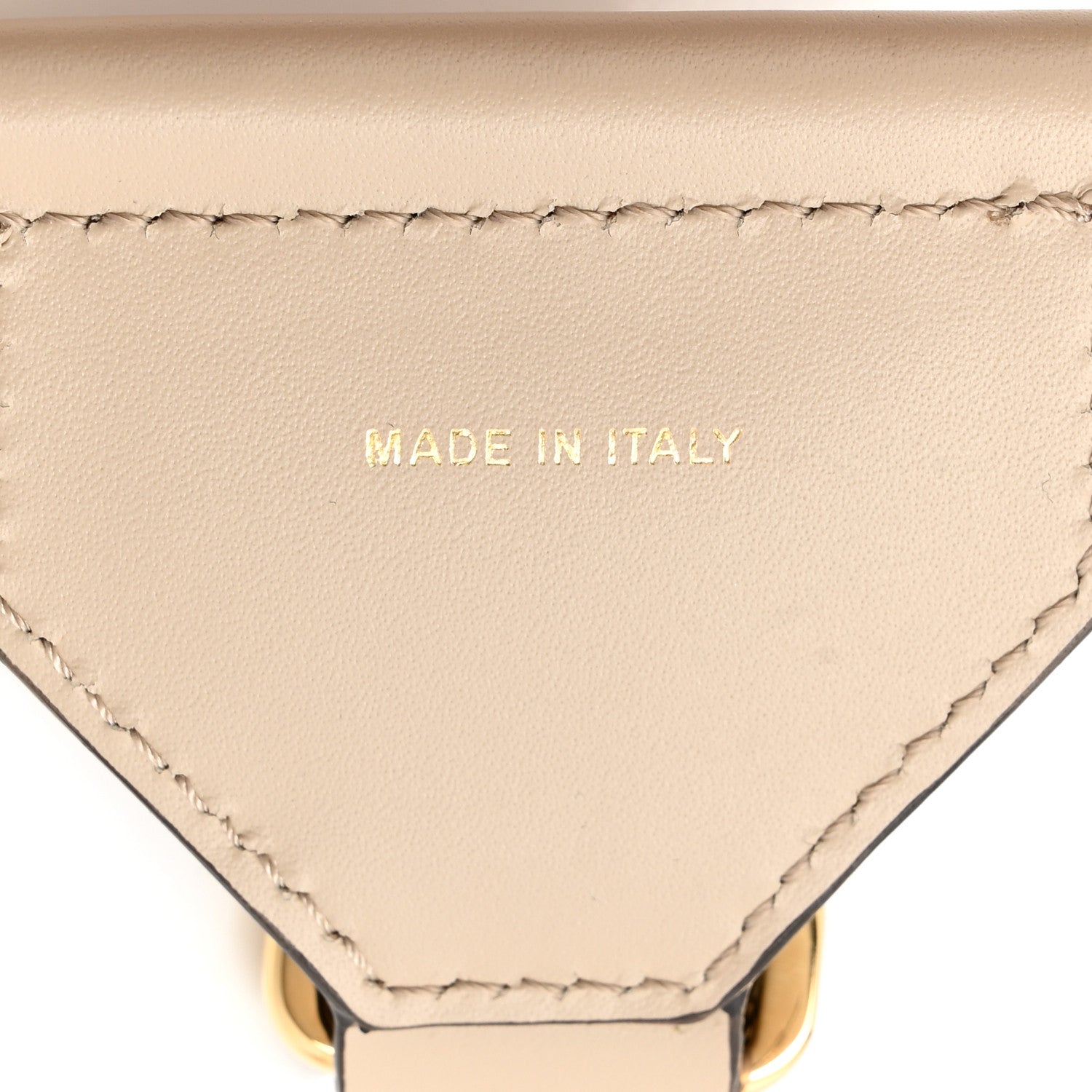 Fendi Jacquard Ribbon Vitello King FF Bi-Color Intreccio Adjustable Strap You Beige Pink 4 of 4