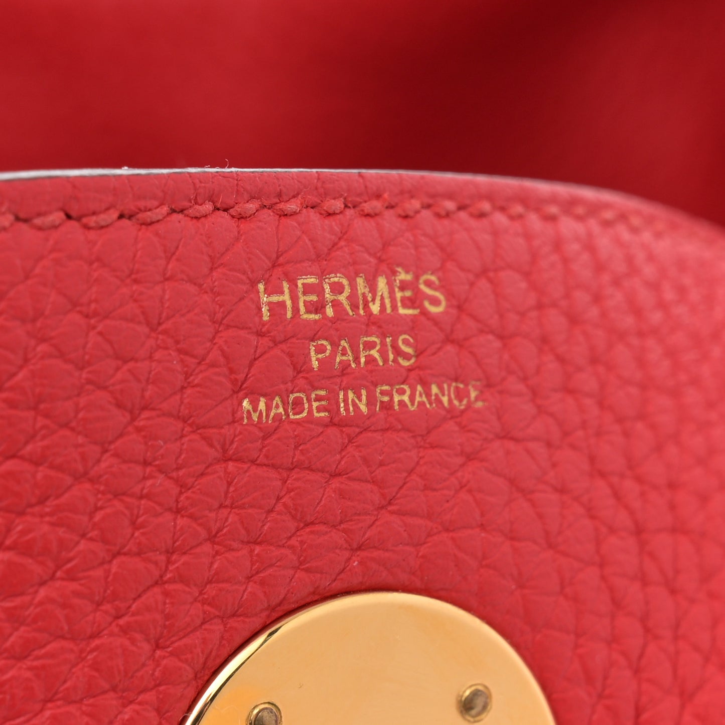 Taurillon Clemence Lindy 26 Rouge Casaque