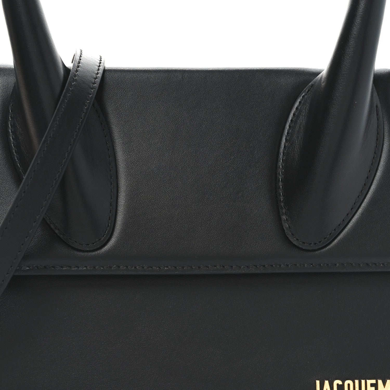 Jacquemus Smooth Calfskin Le Grand Chiquito Black 7 of 9