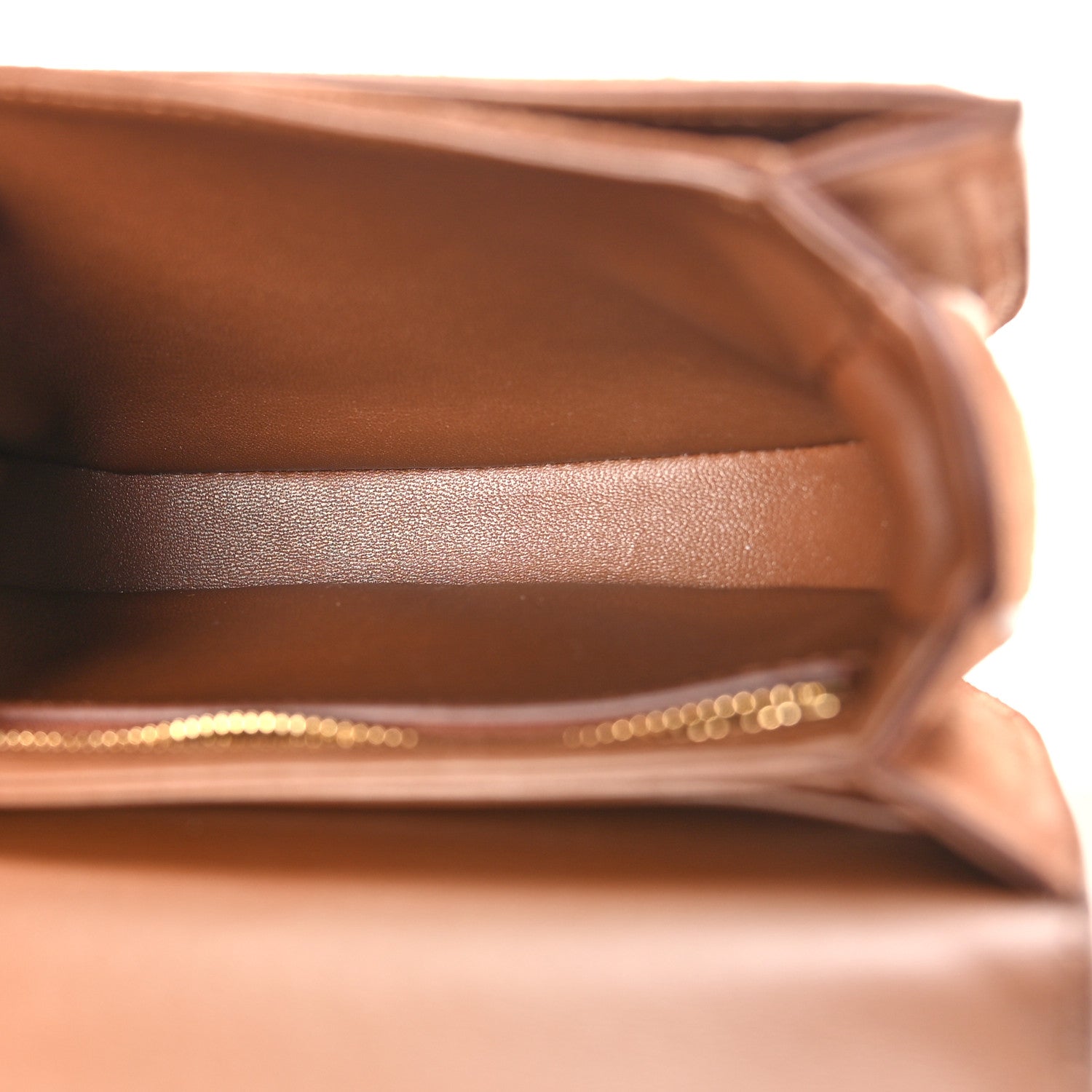 Celine Suede Teen Besace Clea Chain Triomphe Brown 5 of 8