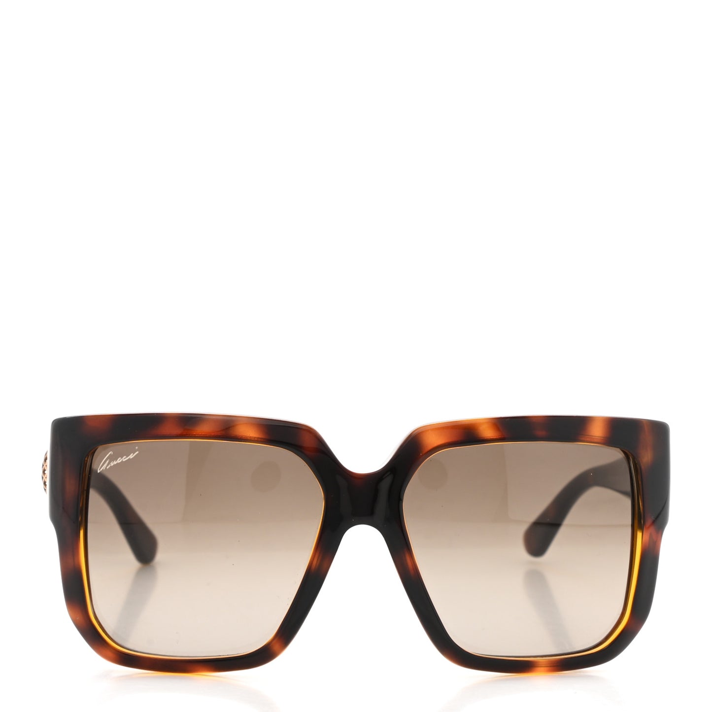 Acetate Sunglasses GG3713S Havana Gold