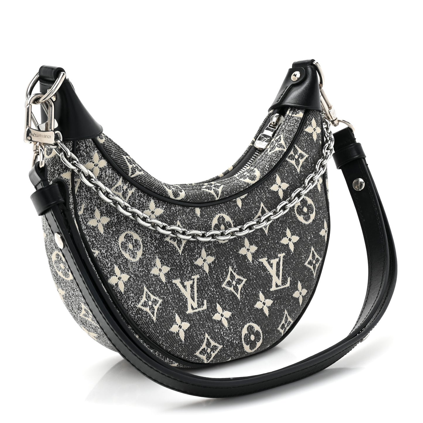 Monogram Jacquard Denim Loop Black