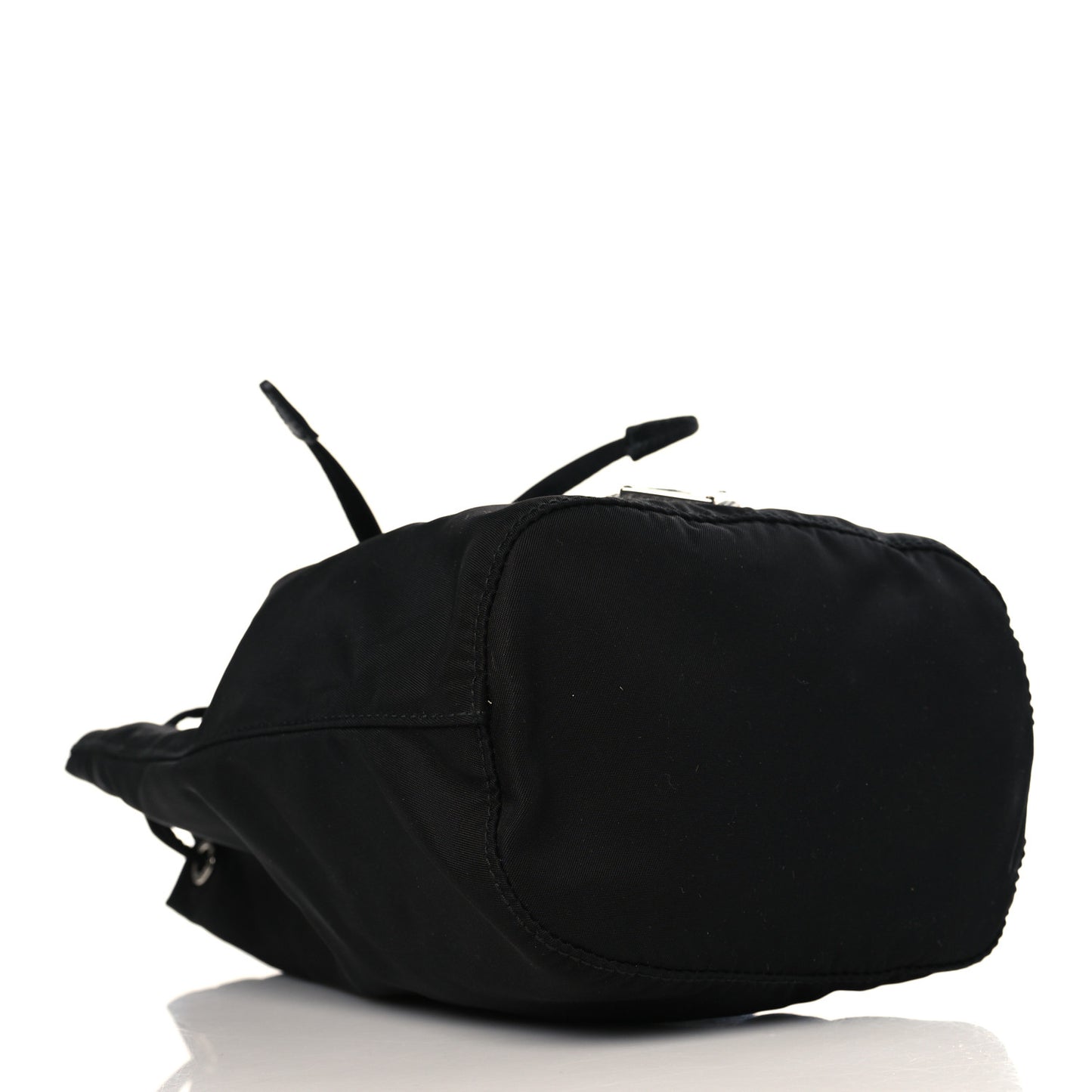 Nylon Vela Drawstring Pouch Black