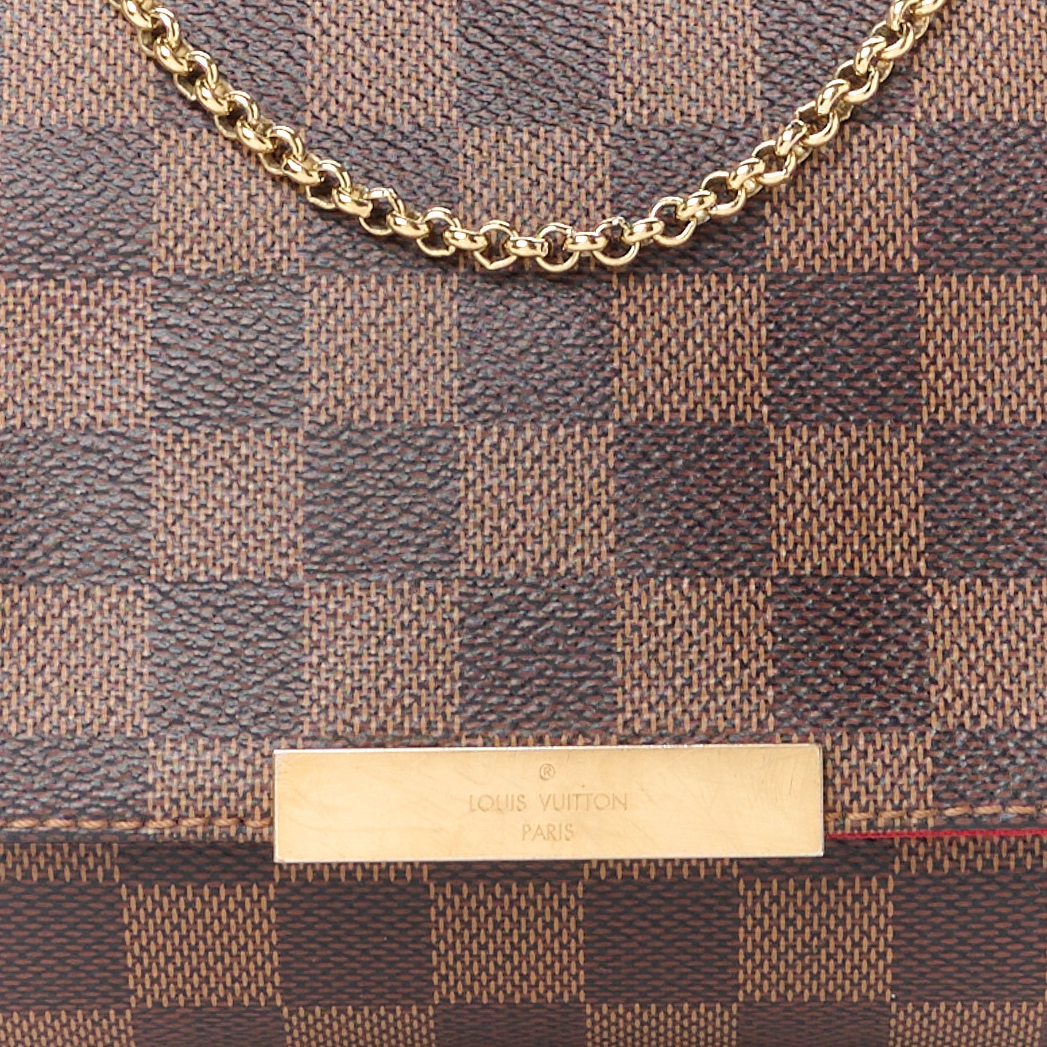 Louis Vuitton Damier Ebene Favorite MM 8 of 11