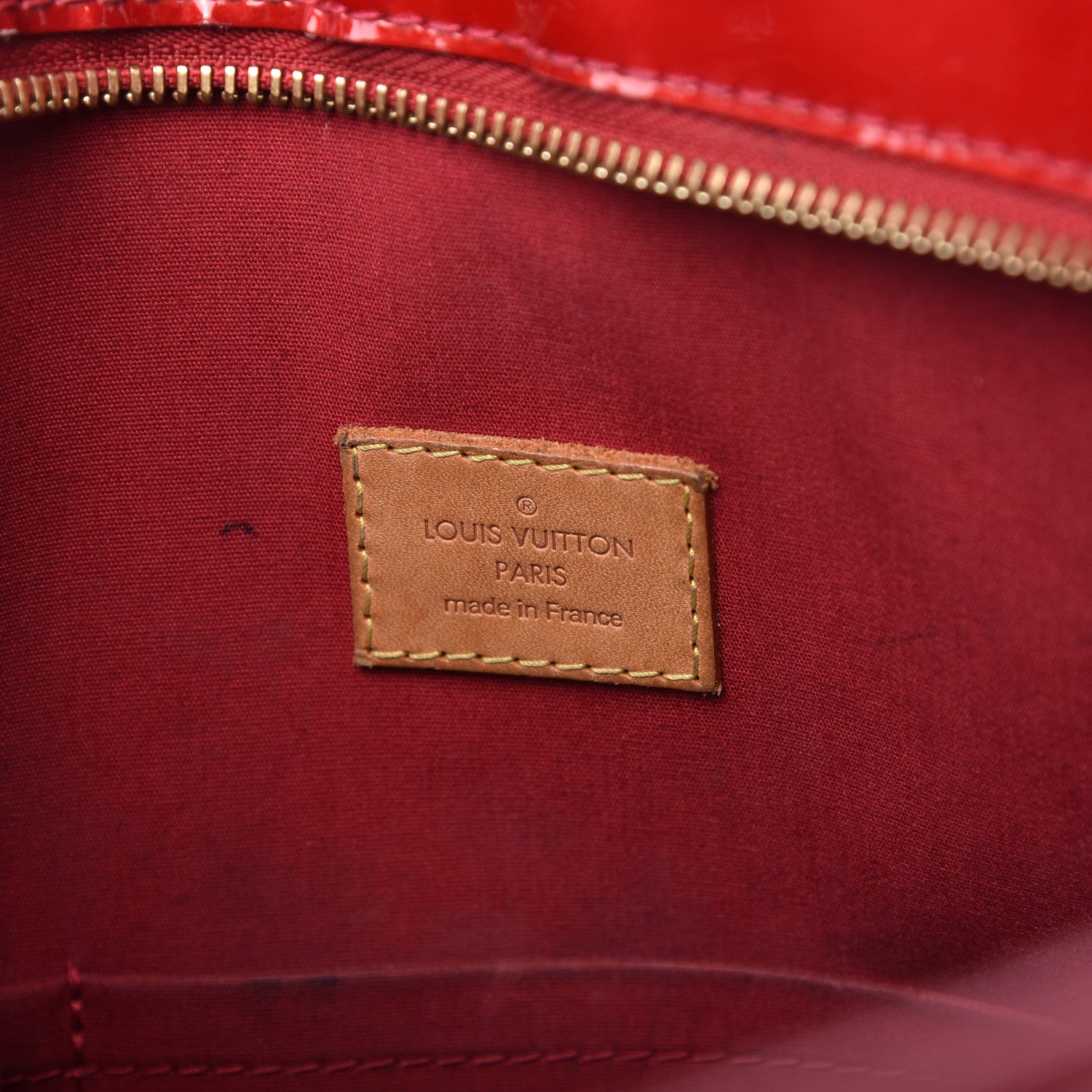 Louis Vuitton Vernis Brentwood Pomme D'Amour 8 of 12