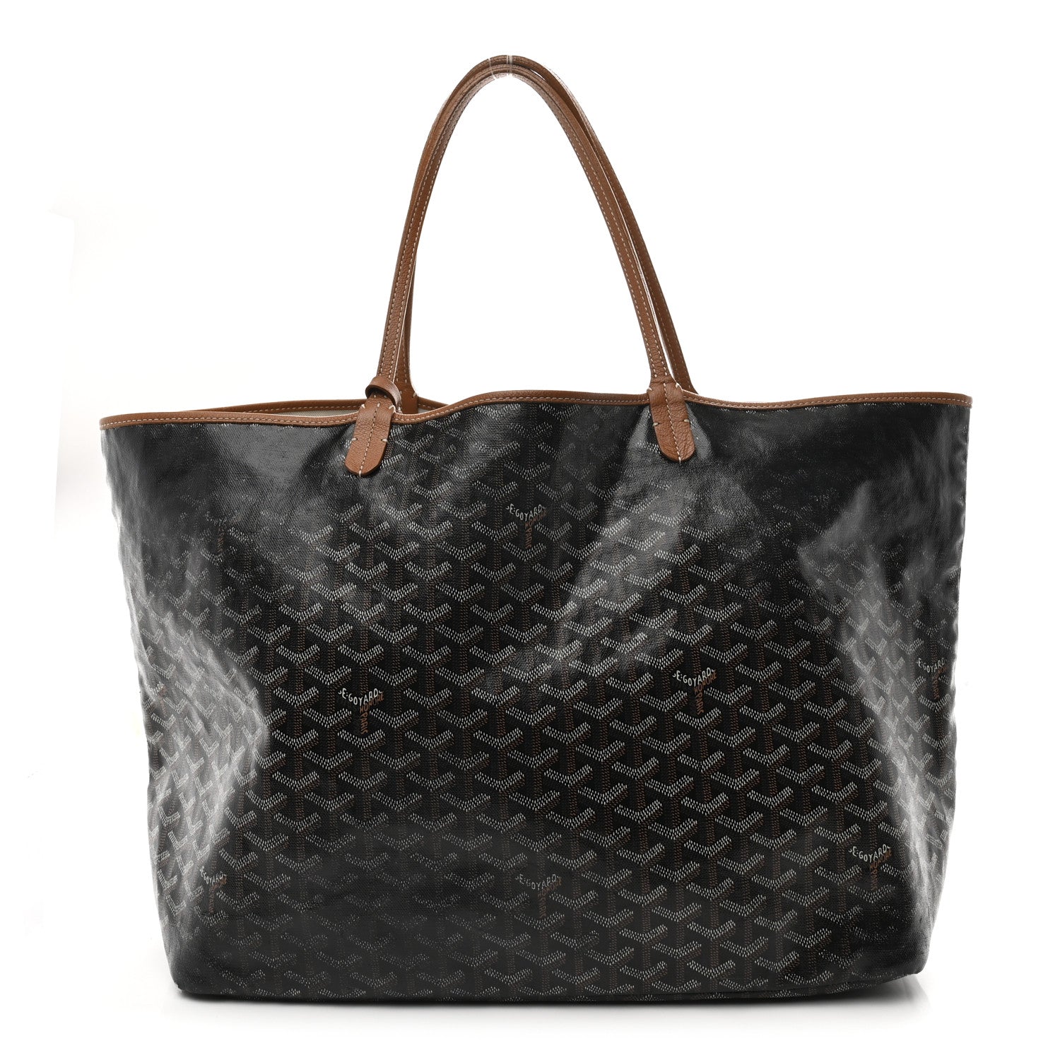 Goyard Goyardine Saint Louis GM Black Gold 1848798 – FASHIONPHILE
