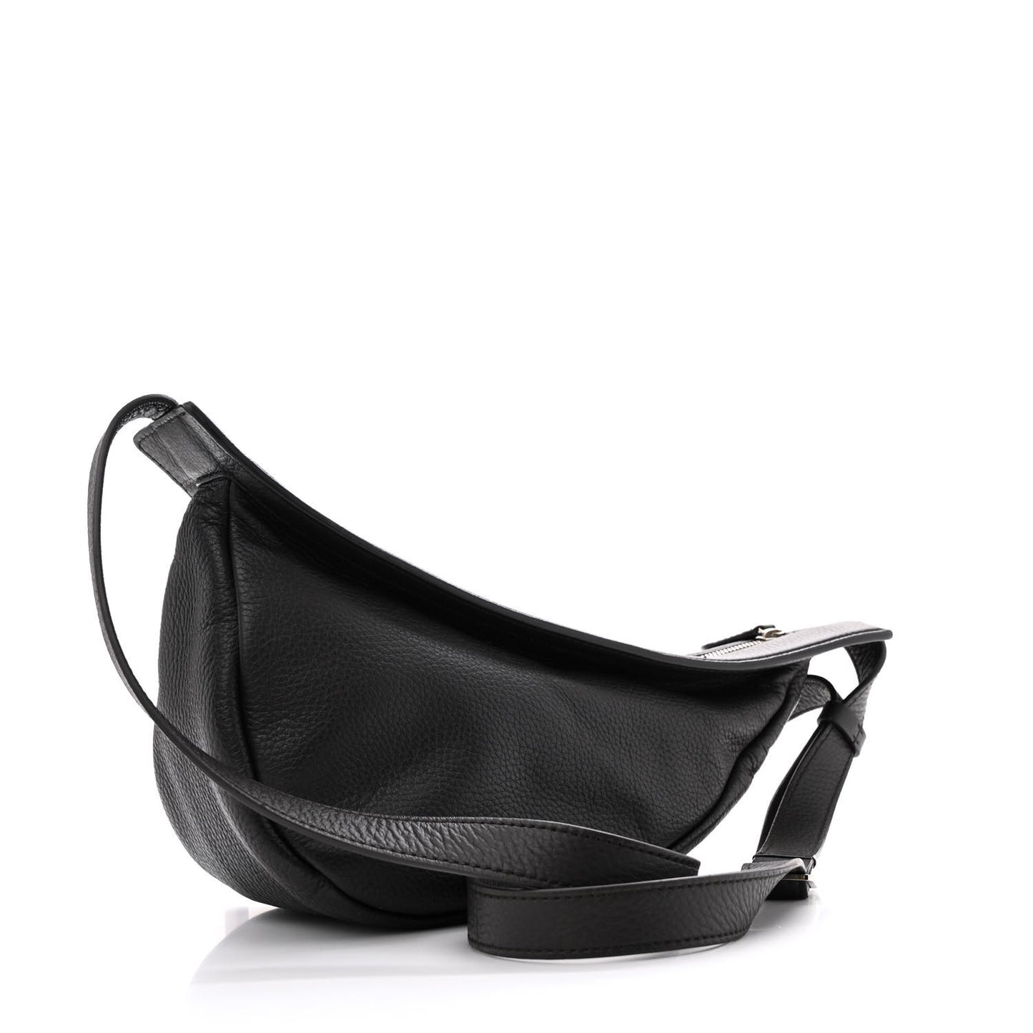 Deerskin Small Slouchy Banana Bag Espresso