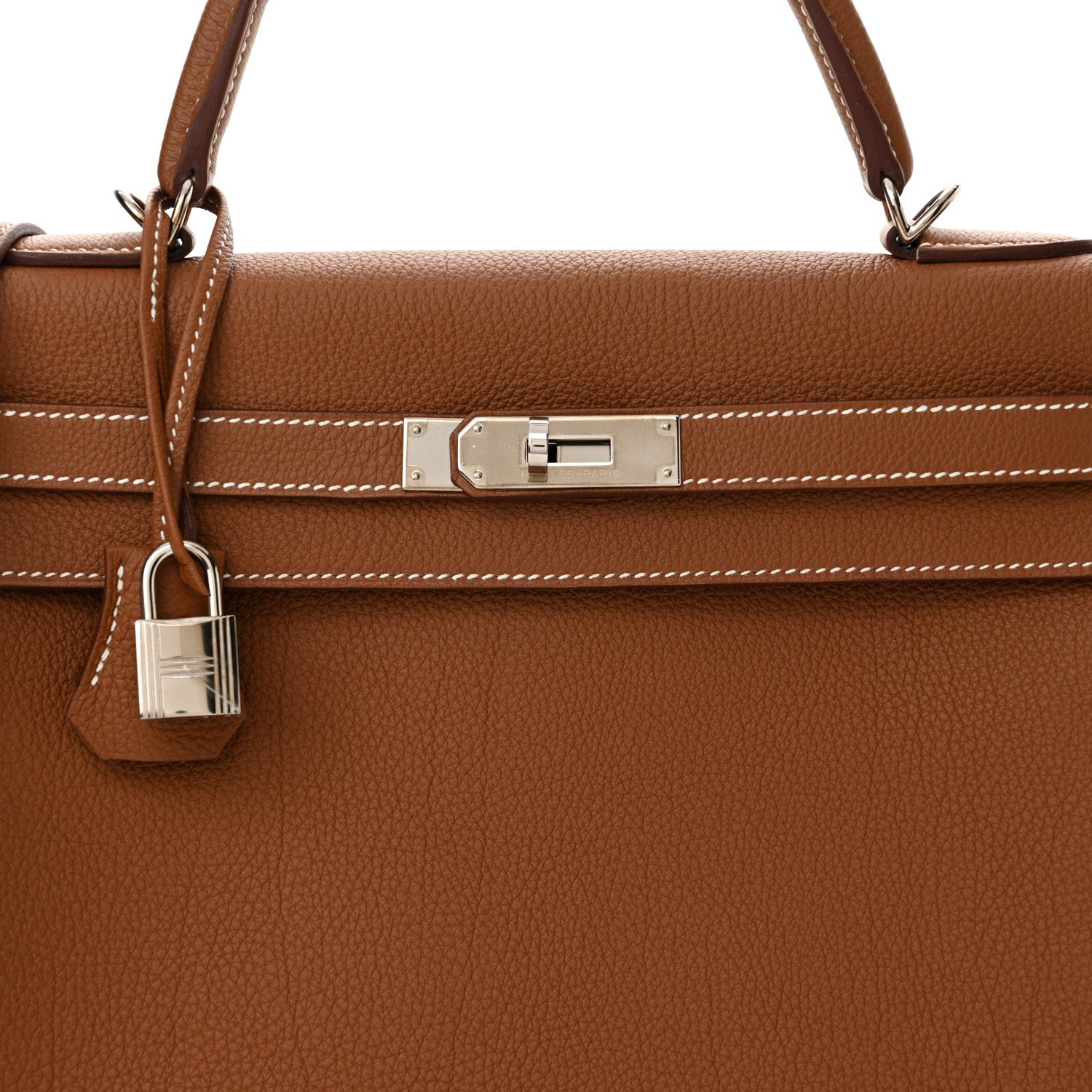 Hermes Togo Kelly Retourne 32 Gold 8 of 11