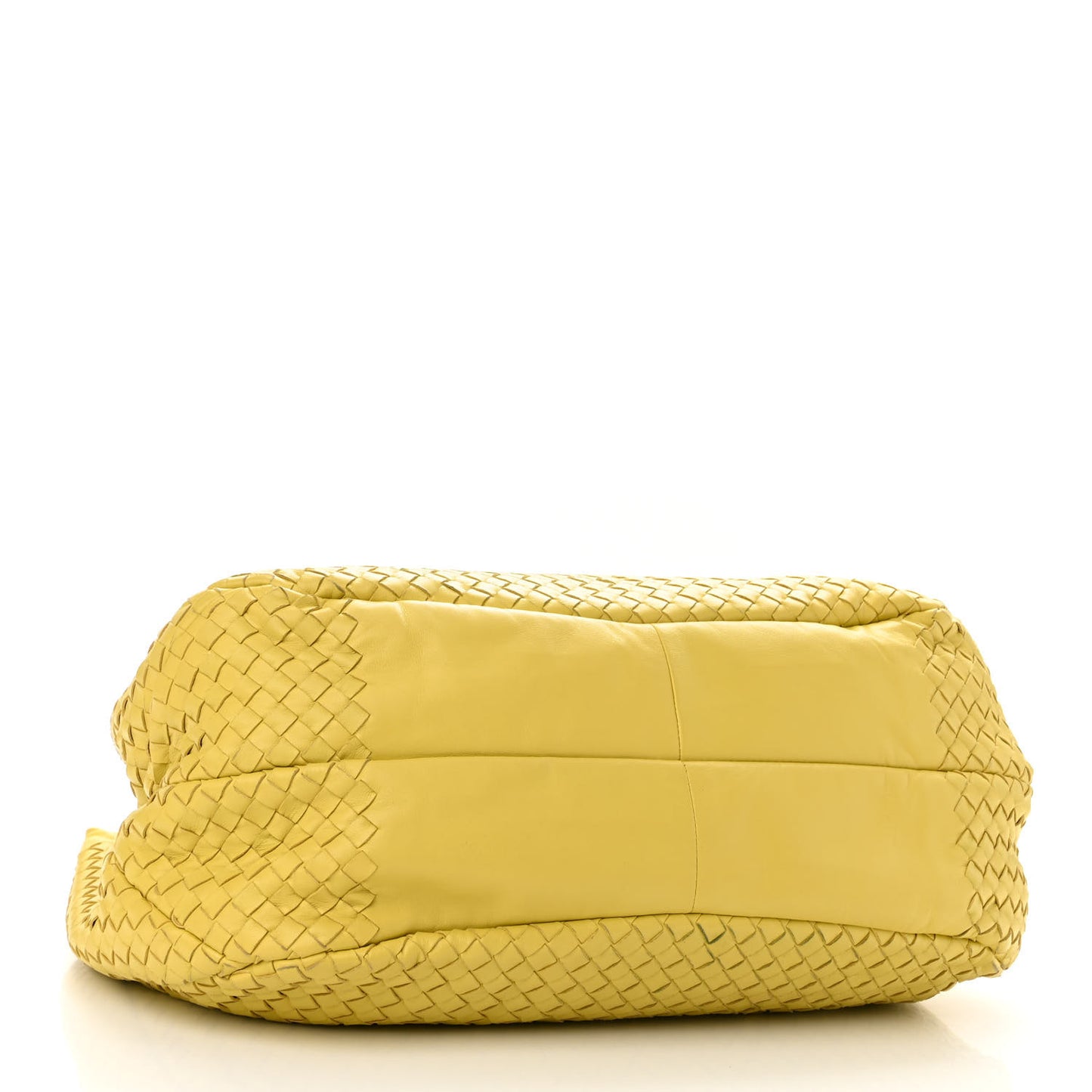 Nappa Intrecciato Large Campana Buttercup